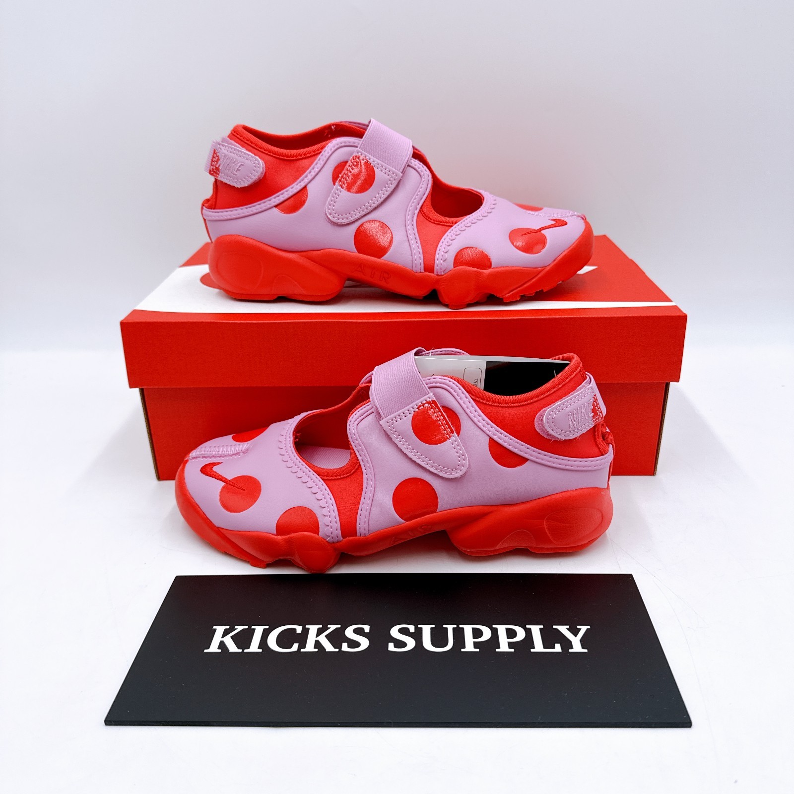 Nike WMNS Air Rift IR1226-500 Lt Magenta Crimson Women’s Shoes US 6-8 New
