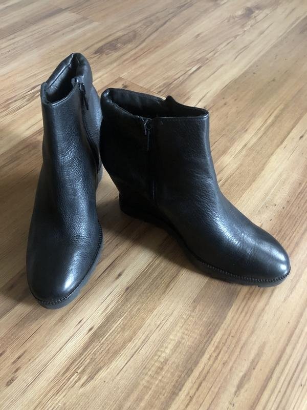 women ash ankle boots black leather 40