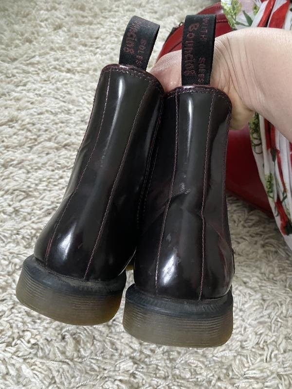 Women Dr Martens boots black leather 38 #3K6O