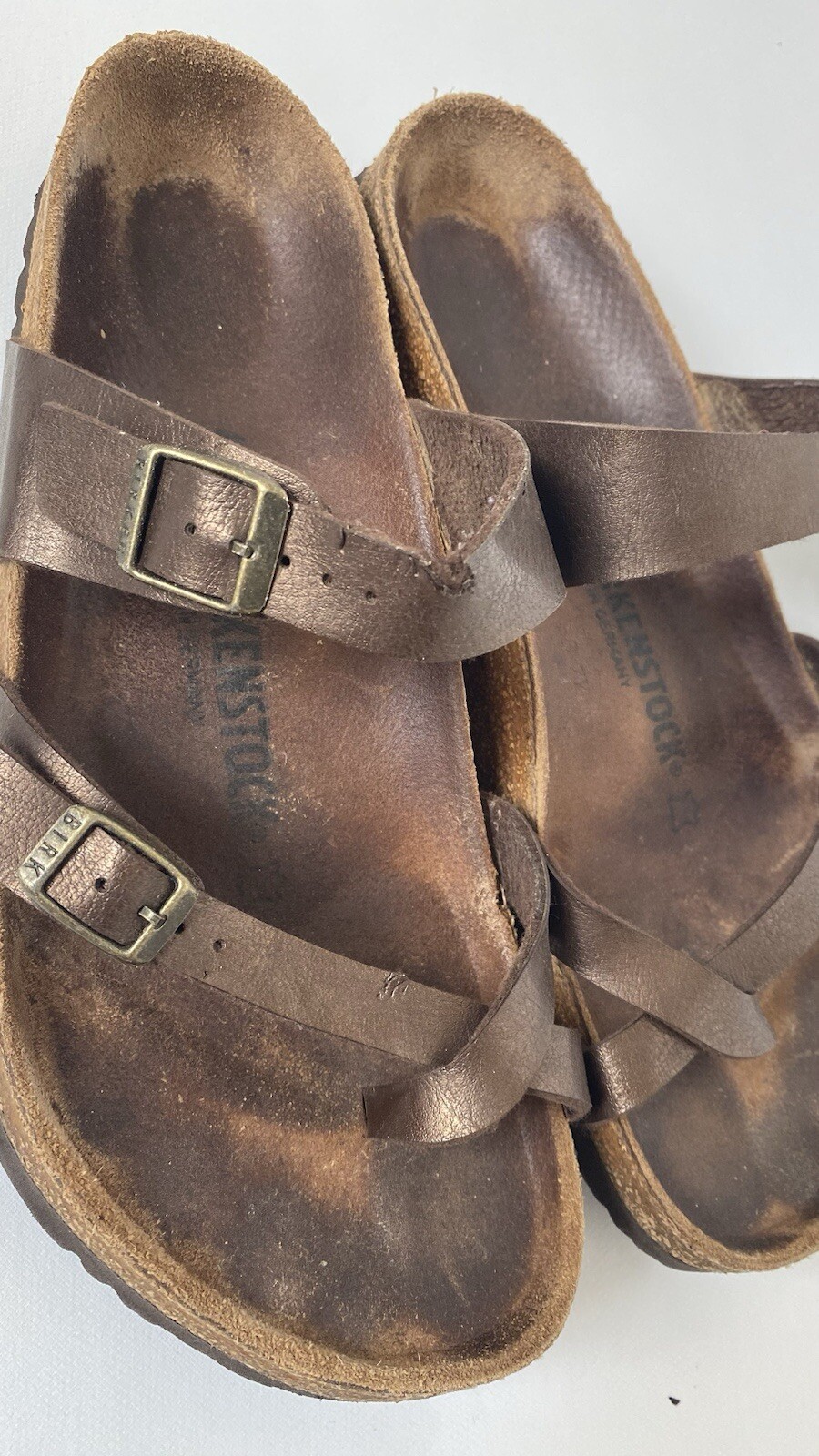 Birkenstock R71061 Mayari Women’s Sandal Size 9 Brown Sandals Flat Footbed