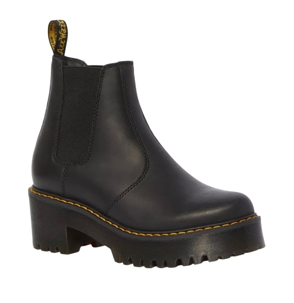 Dr. Marten’s Rometty Black Leather Boots Women 8