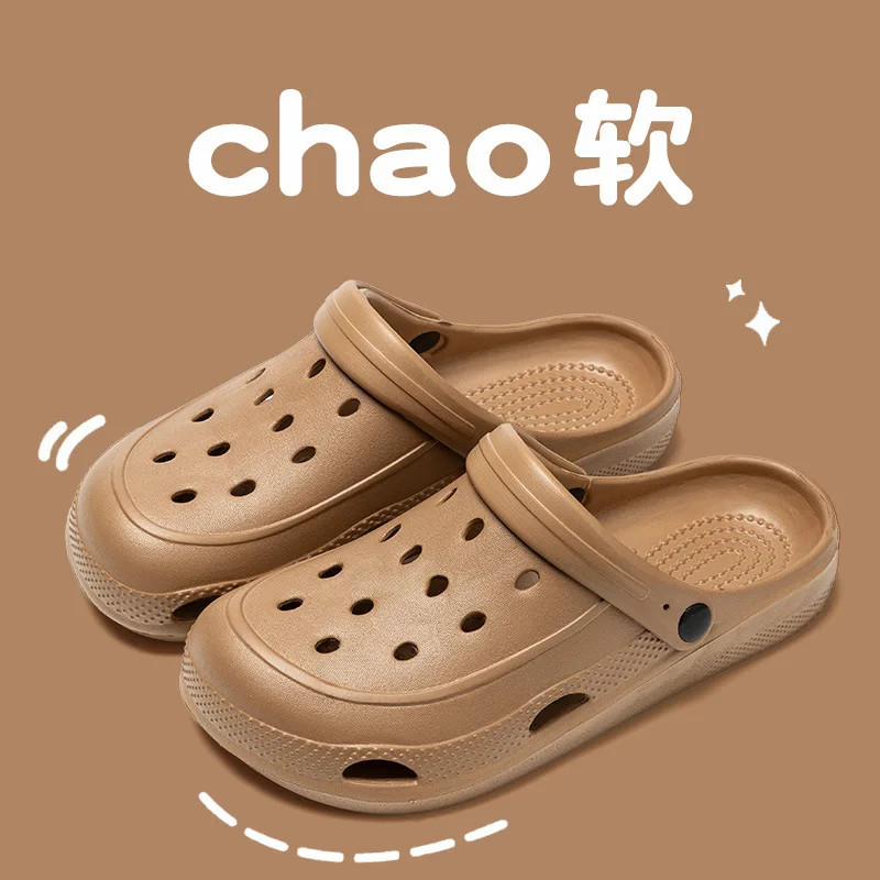 Unisex Summer Slippers EVA Clogs for Women Men Breathable Home Sandals