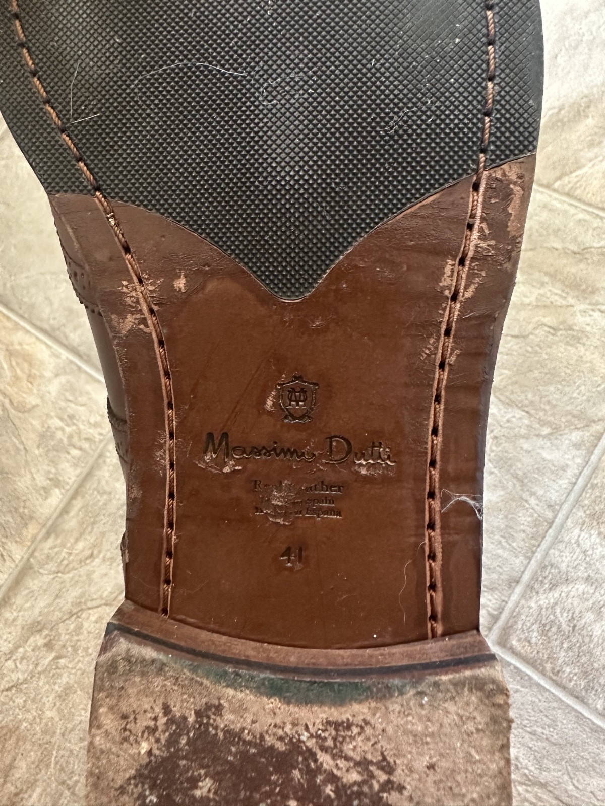 Massimo Dutti women’s boots, brown leather Euro size 41