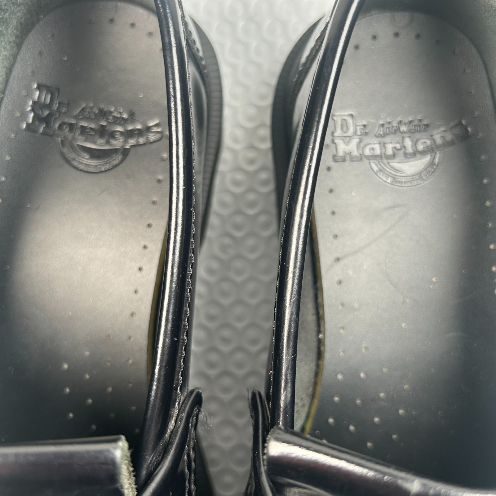 Dr. Martens Adrian Kilite Tassel Loafers Black Leather Men’s US 8 UK 7 EU 41