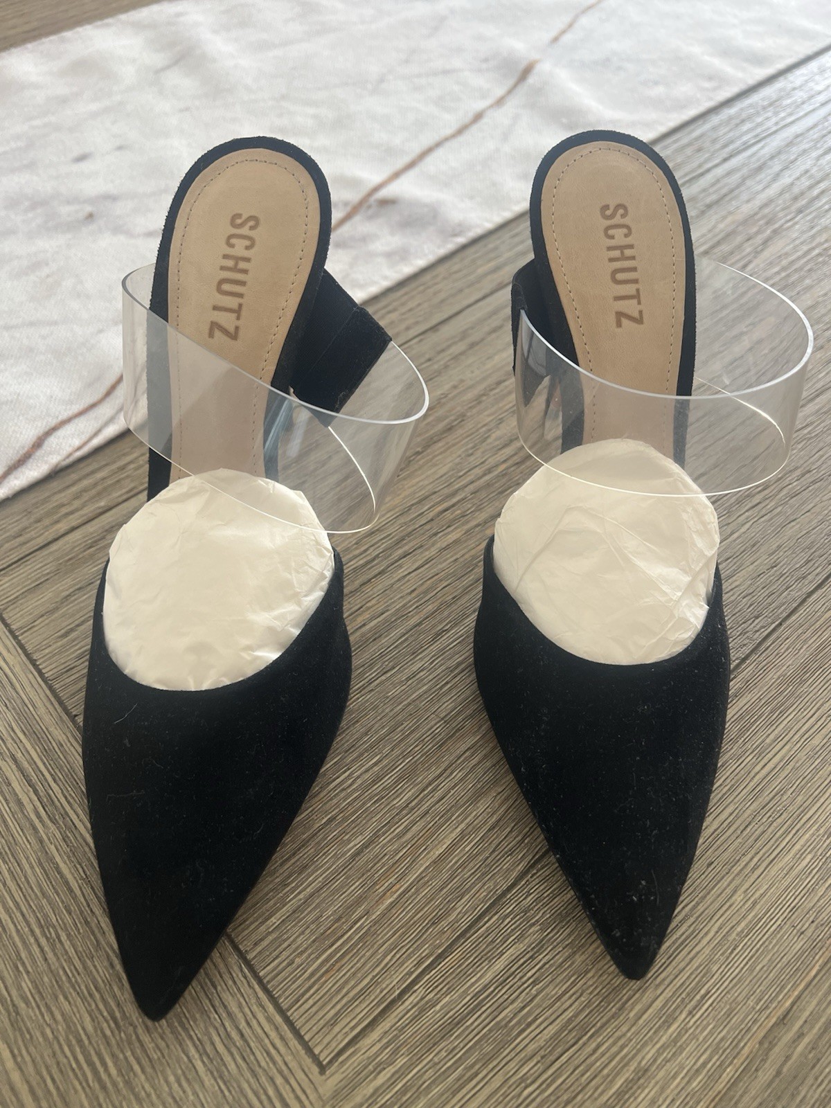 Schultz Sionne Mule Black Swade Woman’s Shoes