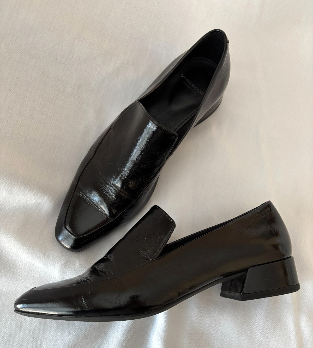 Vagabond Shoemakers Patent Leather Black Classic Women’s US 8.5 EU 40 Excellent