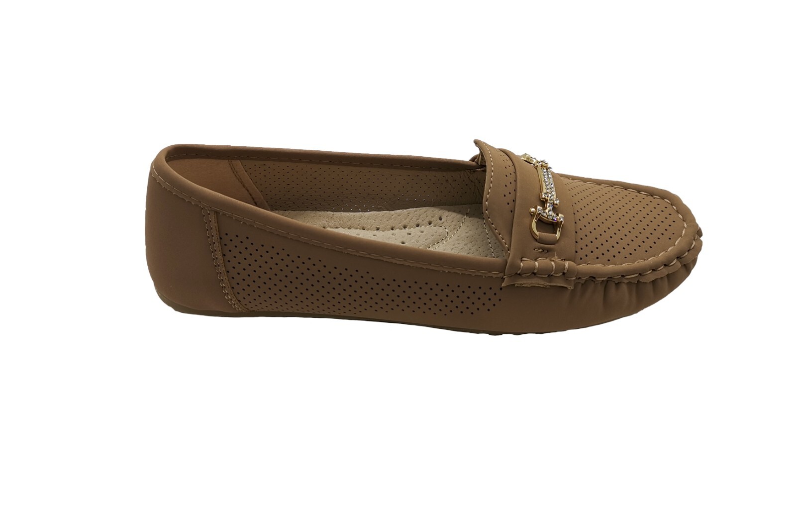 New Women’s Moccasins Slip On Flat Shoes