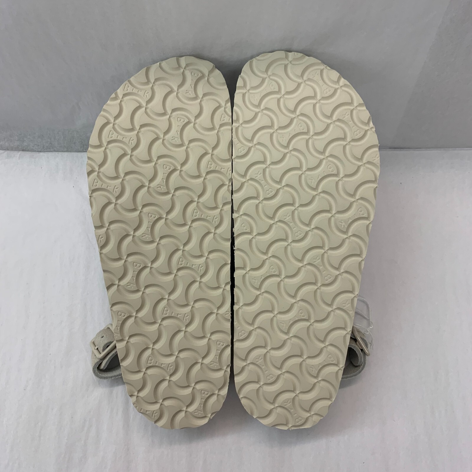 Birkenstock New w/o Box 1774 Tokio II VL Bone Suede Leather Exquisite Regular