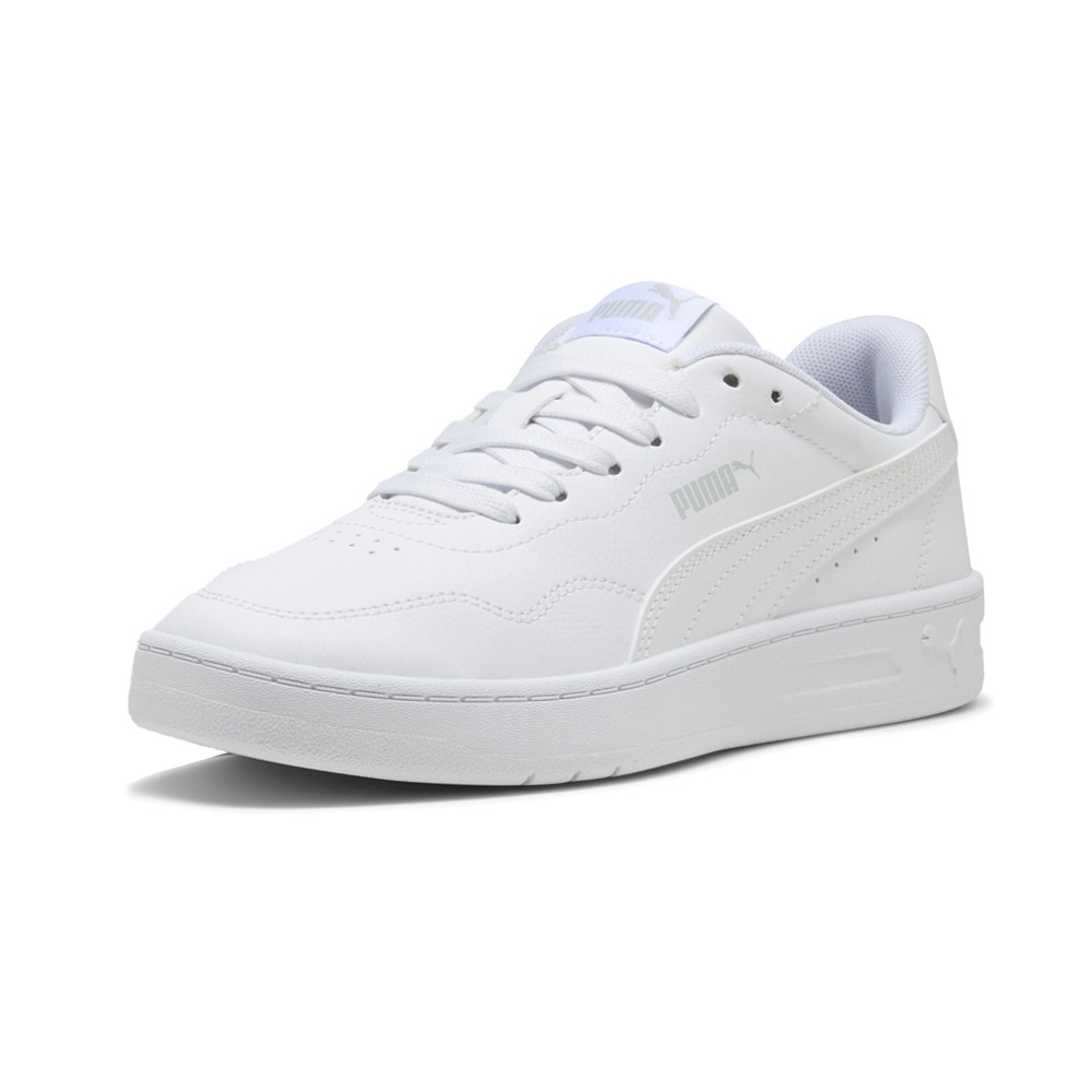 PUMA Court Lally Lace Up Womens White Sneakers Casual Shoes 40036702
