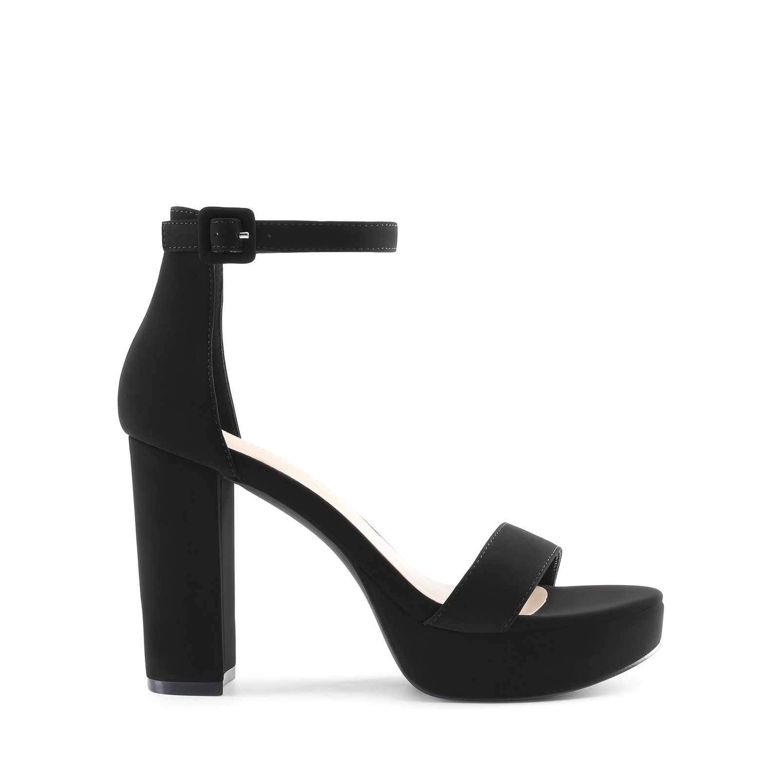 Women Heeled Sandals Platform Chunky Block Wedding Party Evening Dress Sandals~