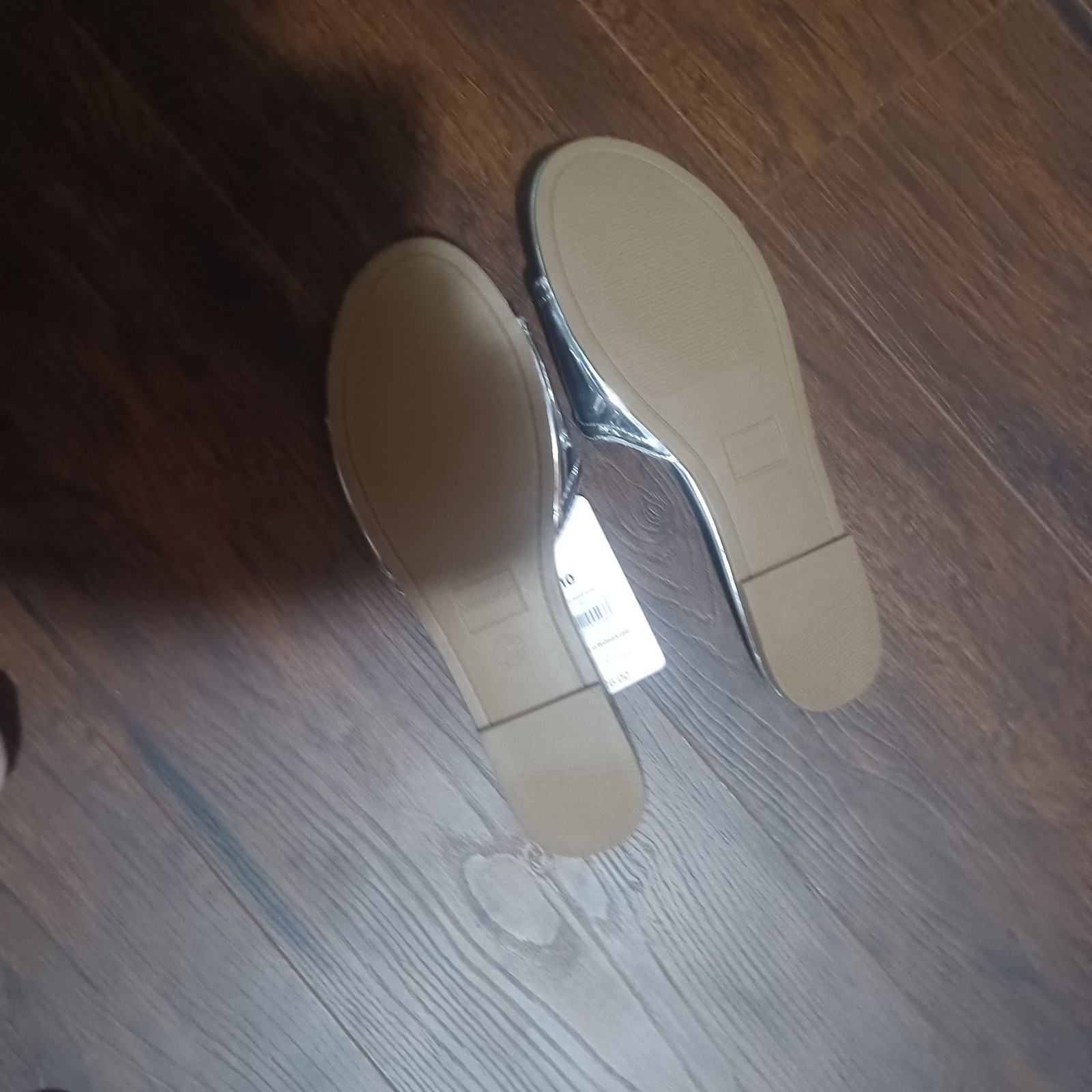 Scoop Women’s Wave Slide Sandals, Size 10 Medium Width, Slip-On, Flat Heel size