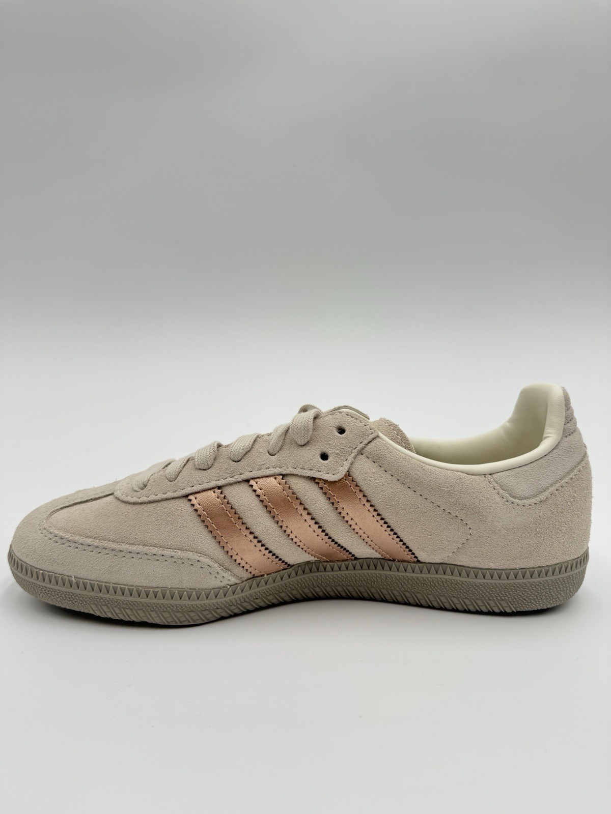 Adidas Women’s Samba OG Size 6.5 Off White Copper Metallic |JQ2106|