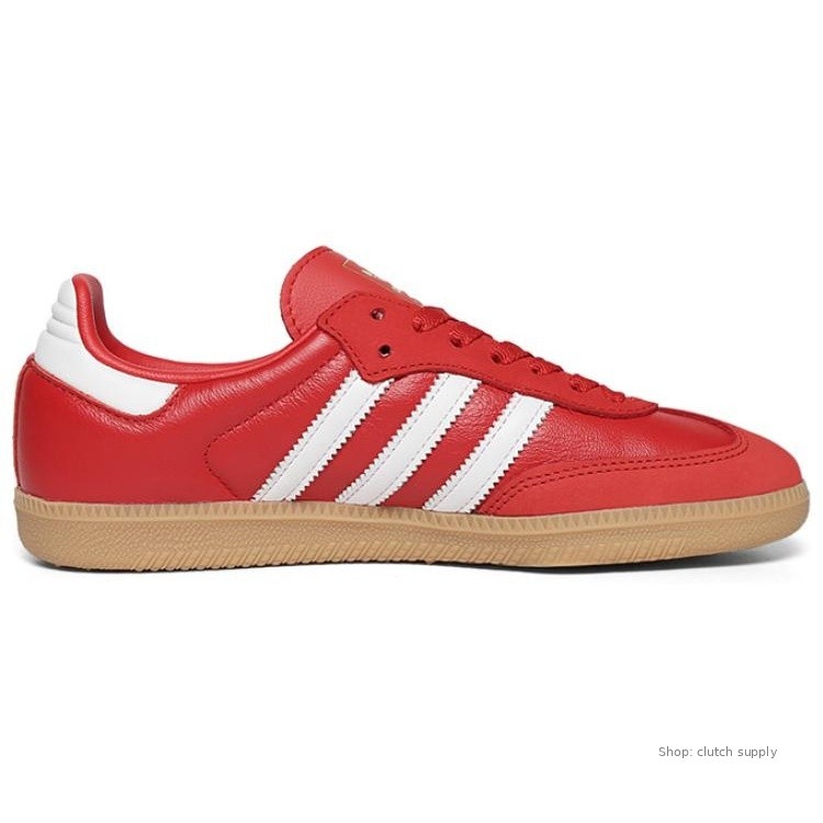 IE6524 adidas originals SAMBA OG Red Women Shoes Sneakers