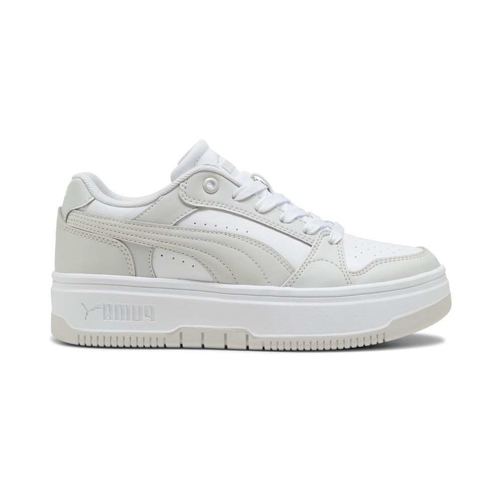 PUMA Rebound Femme Low Womens White Sneakers Casual Shoes 40259203