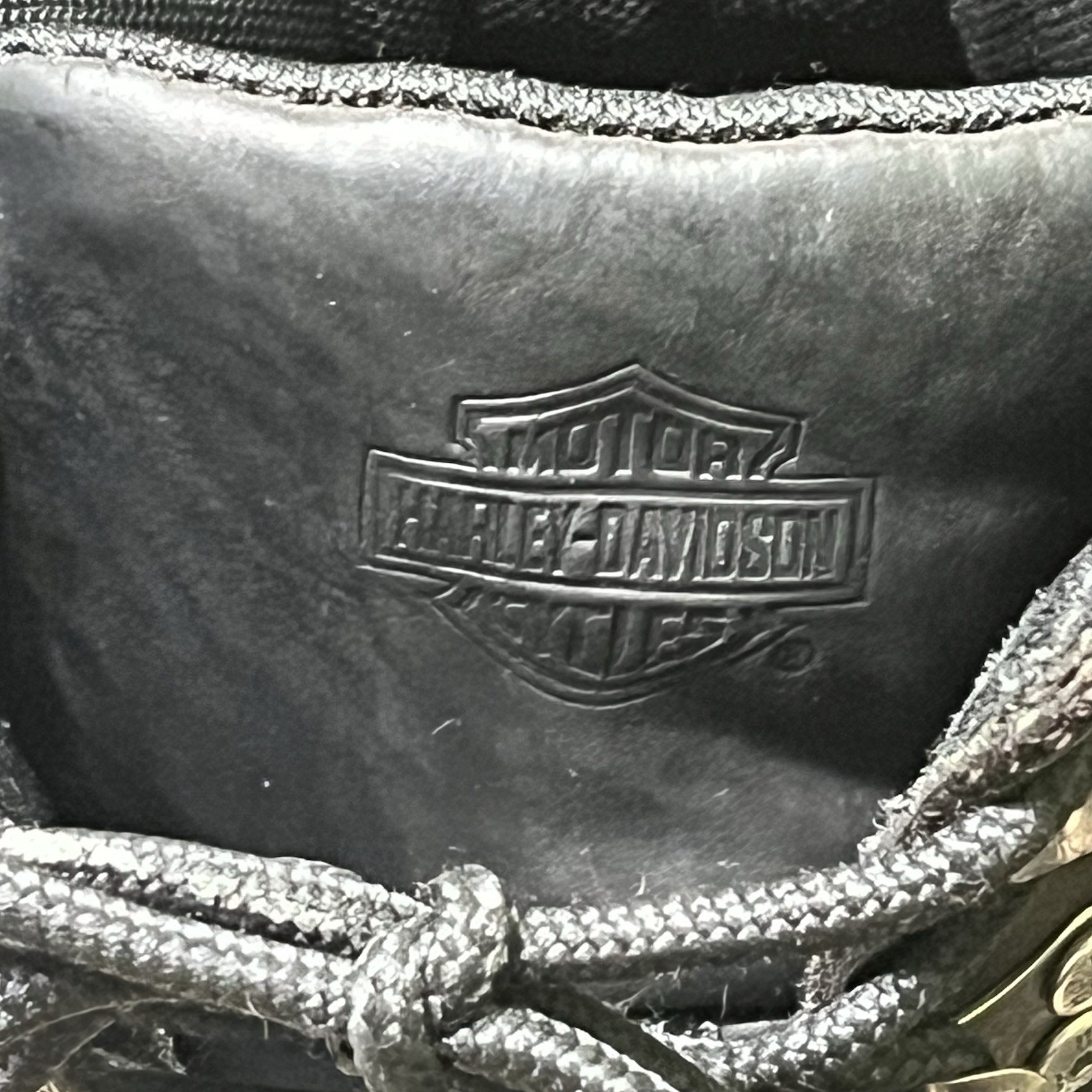 Harley-Davidson Boots Womens 10 Mallery 6.5 Inch Riding Motorcycle Leather READ!
