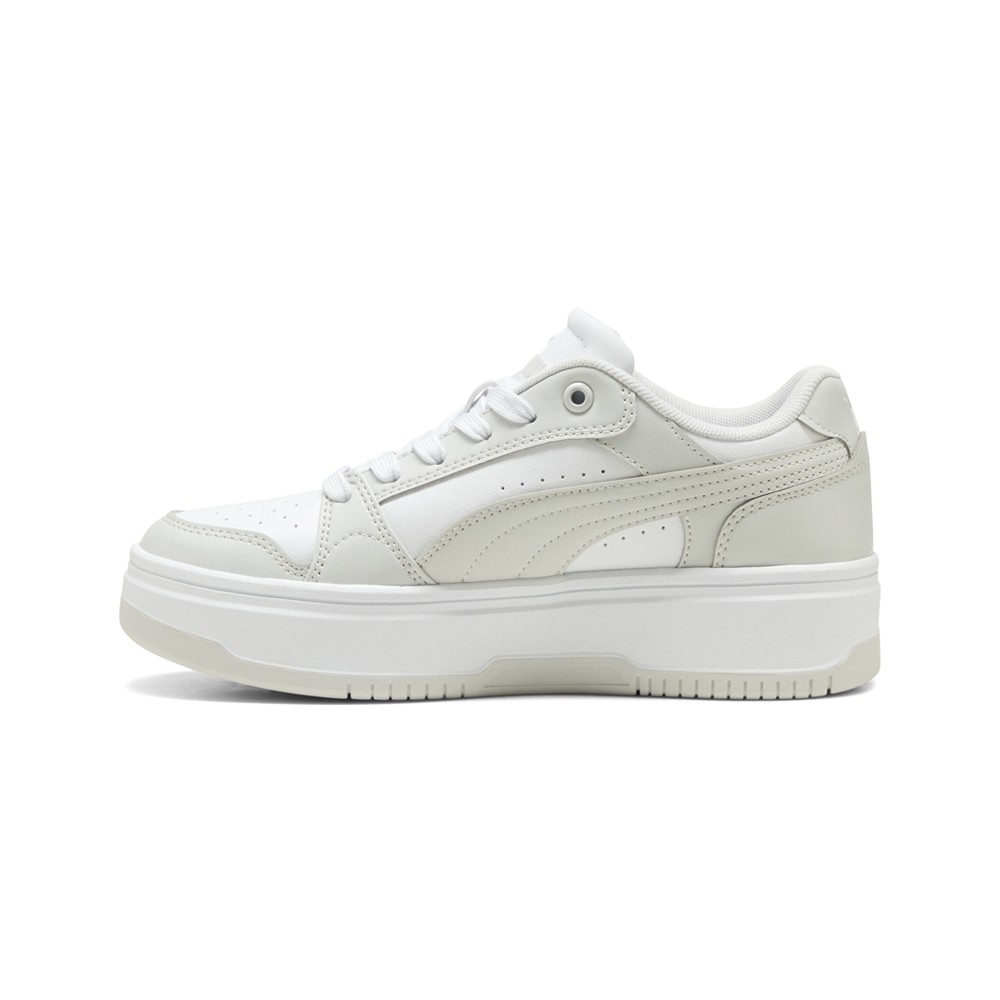 PUMA Rebound Femme Low Womens White Sneakers Casual Shoes 40259203