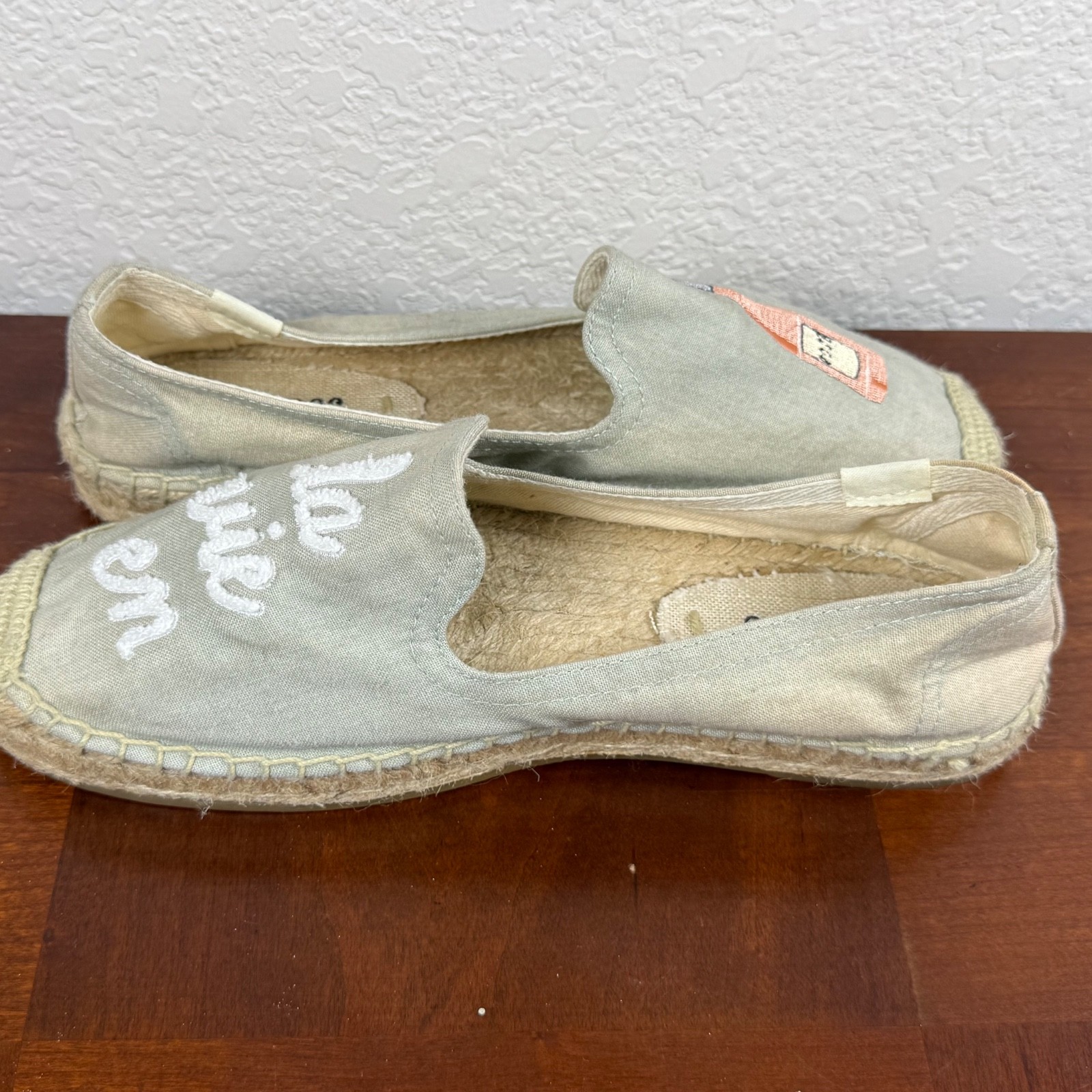 Soludos «La vie en rosé» – Women’s espadrilles, smoking slipper, flats, sz 7