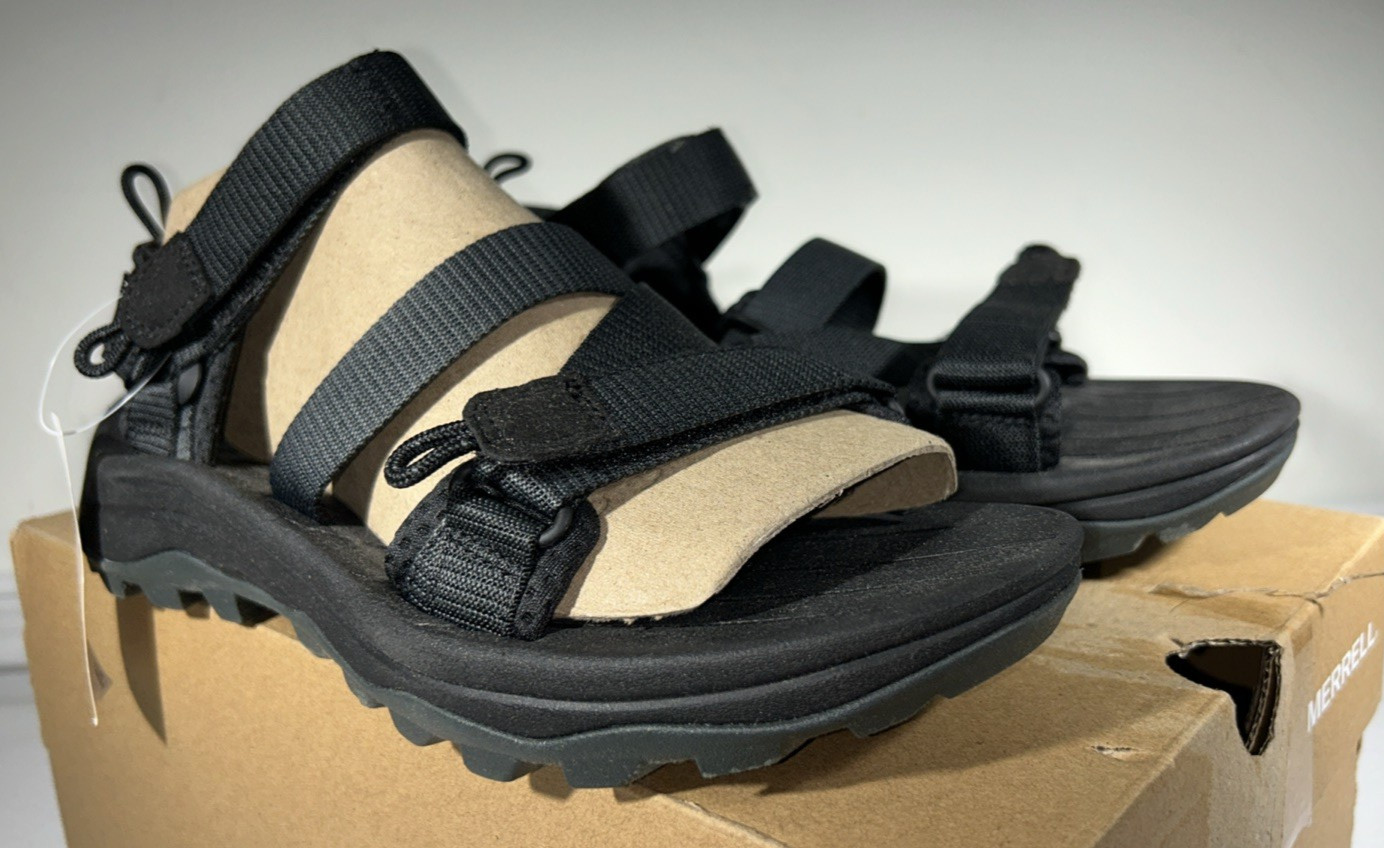 Merrell Speed Fusion Sport RMX Womens Sandals Black Pool Beach Comfort Walking 9