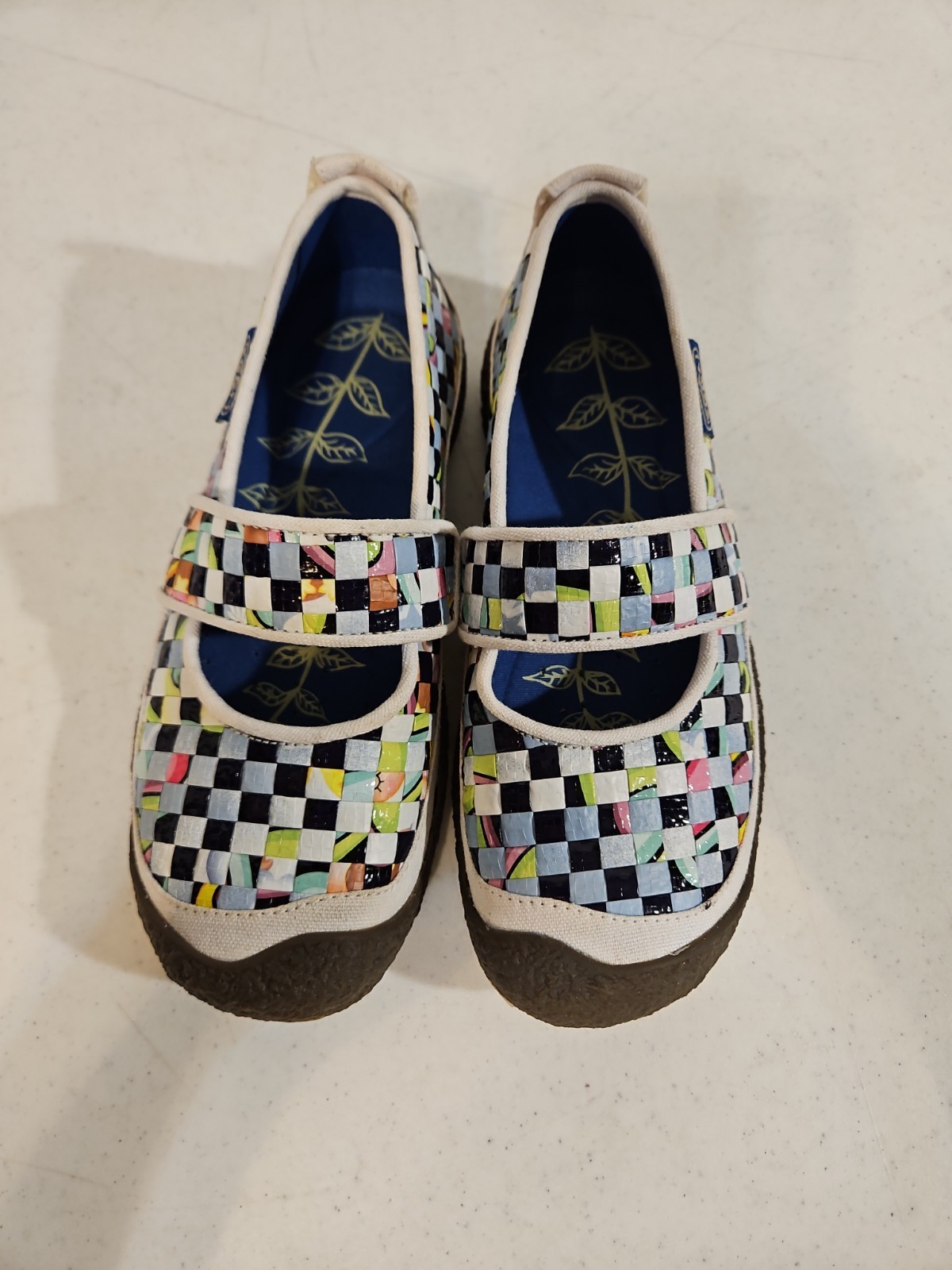 Keen Harvest Woven Rice Bag Mary Janes Shoes Size 5 Womens Comfort Colorful(S212