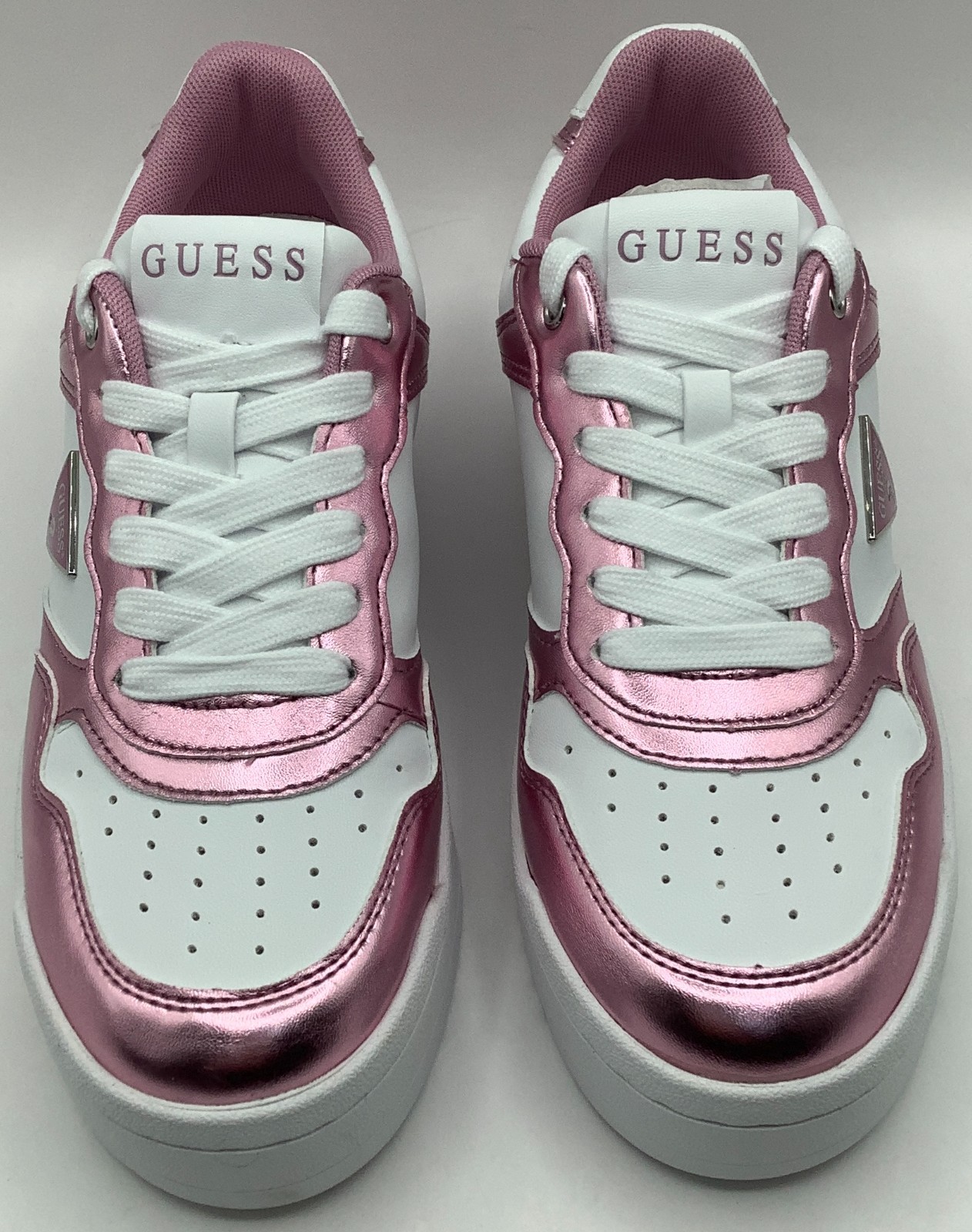 Guess Women’s Size 9.5 M, Miram Sneaker, White/Pink 143
