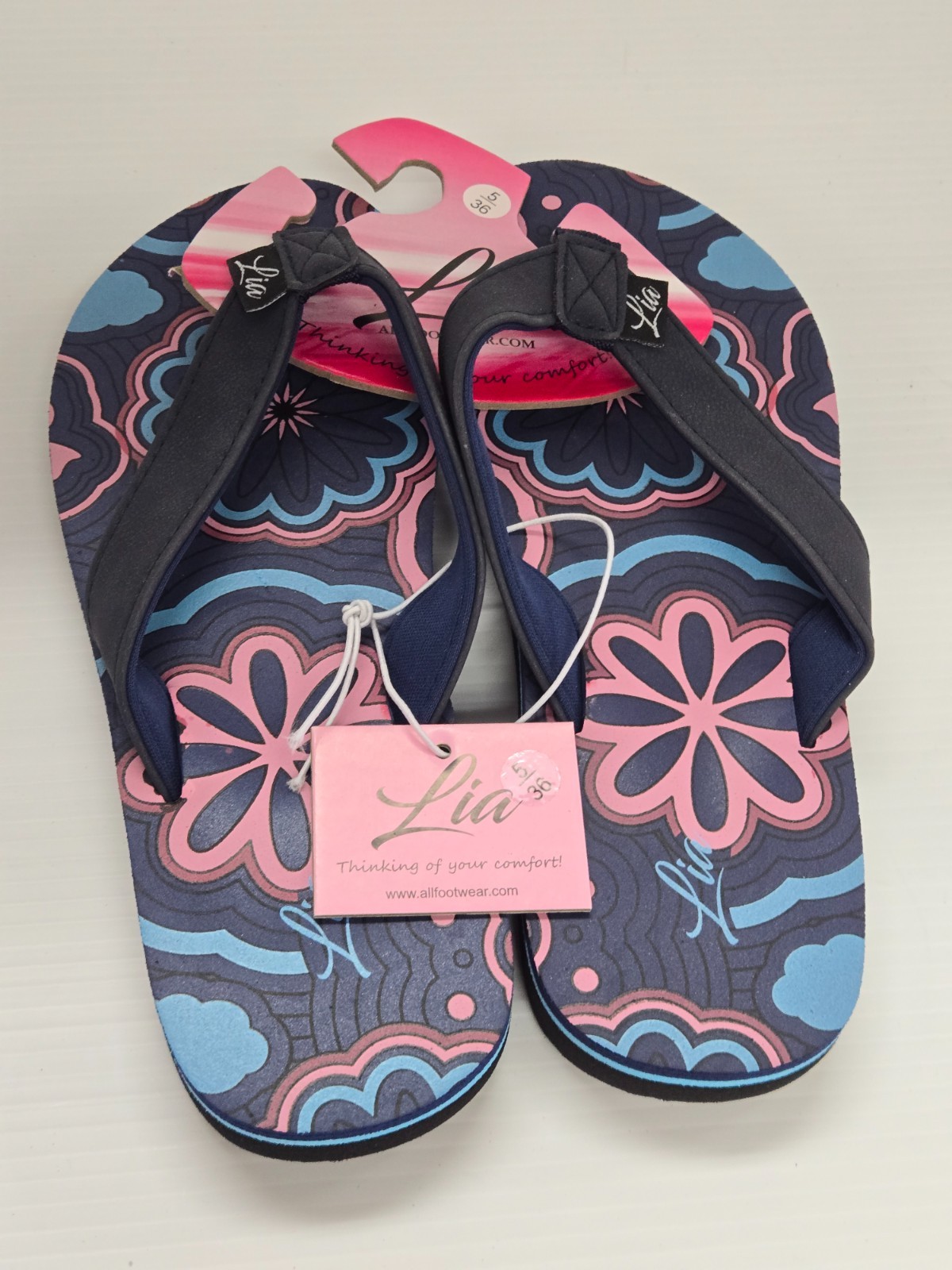 New Lia Flip Flops Women’s LS711W
