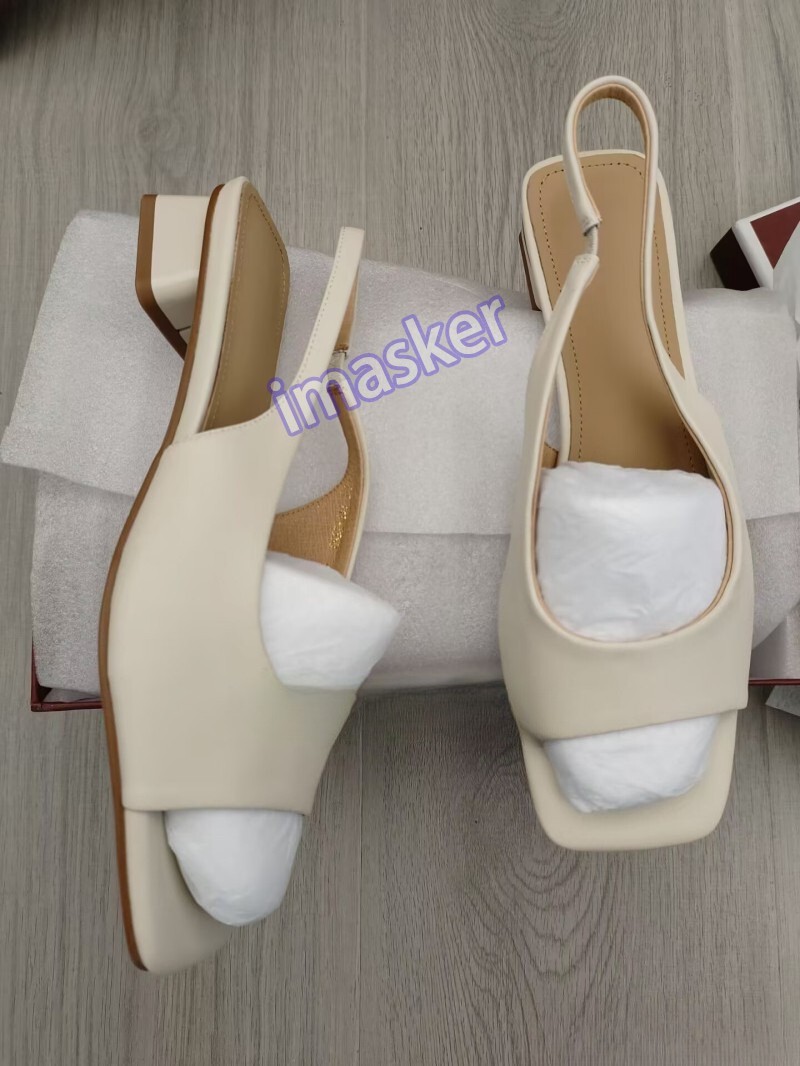 Women’s Open Toe Slingback Sandals Low Heel Summer Casual Dress Party Prom Shoes