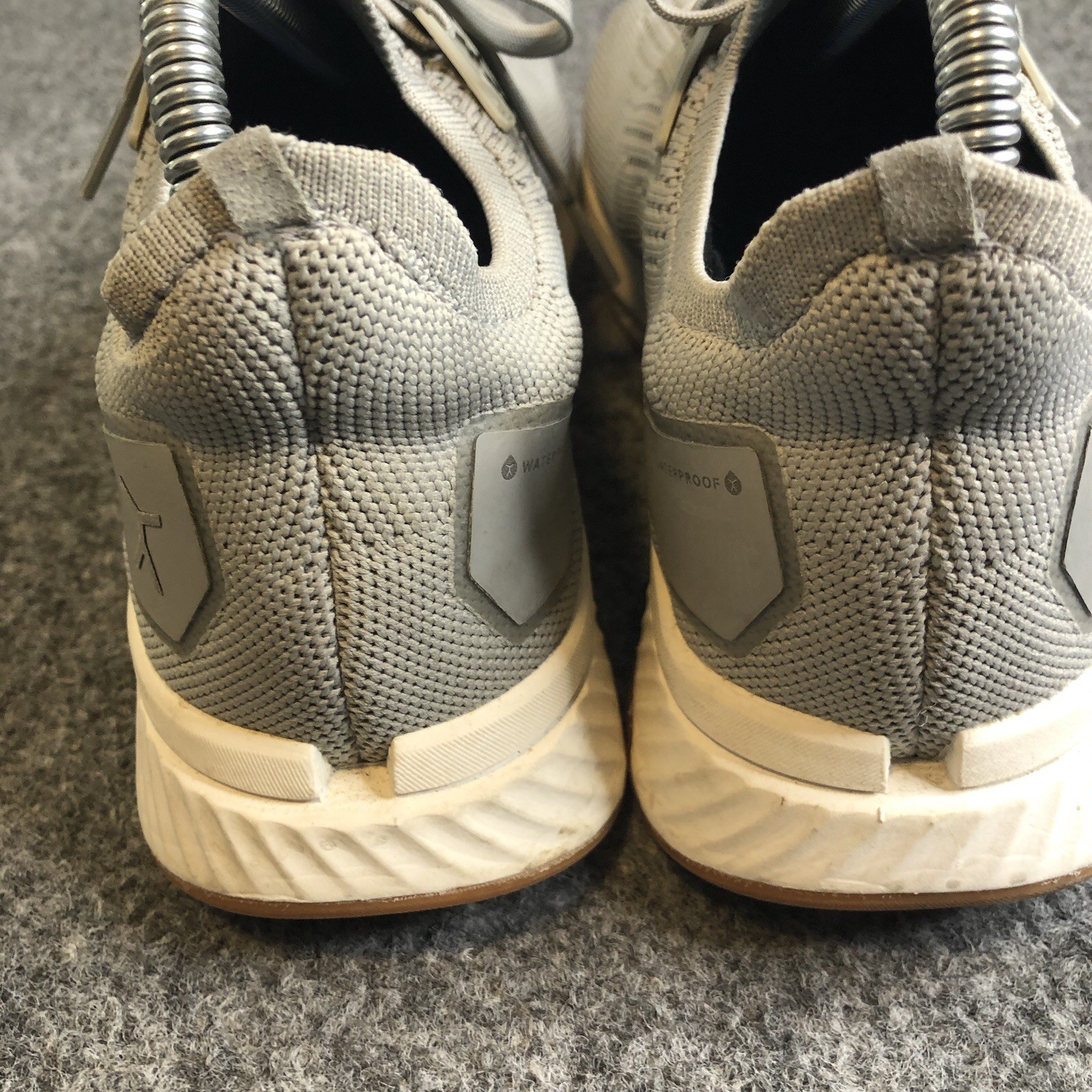Flux Adapt Runner Gray Gum Womens Size 8.5 Mens Size 7 Running Workout Shoes