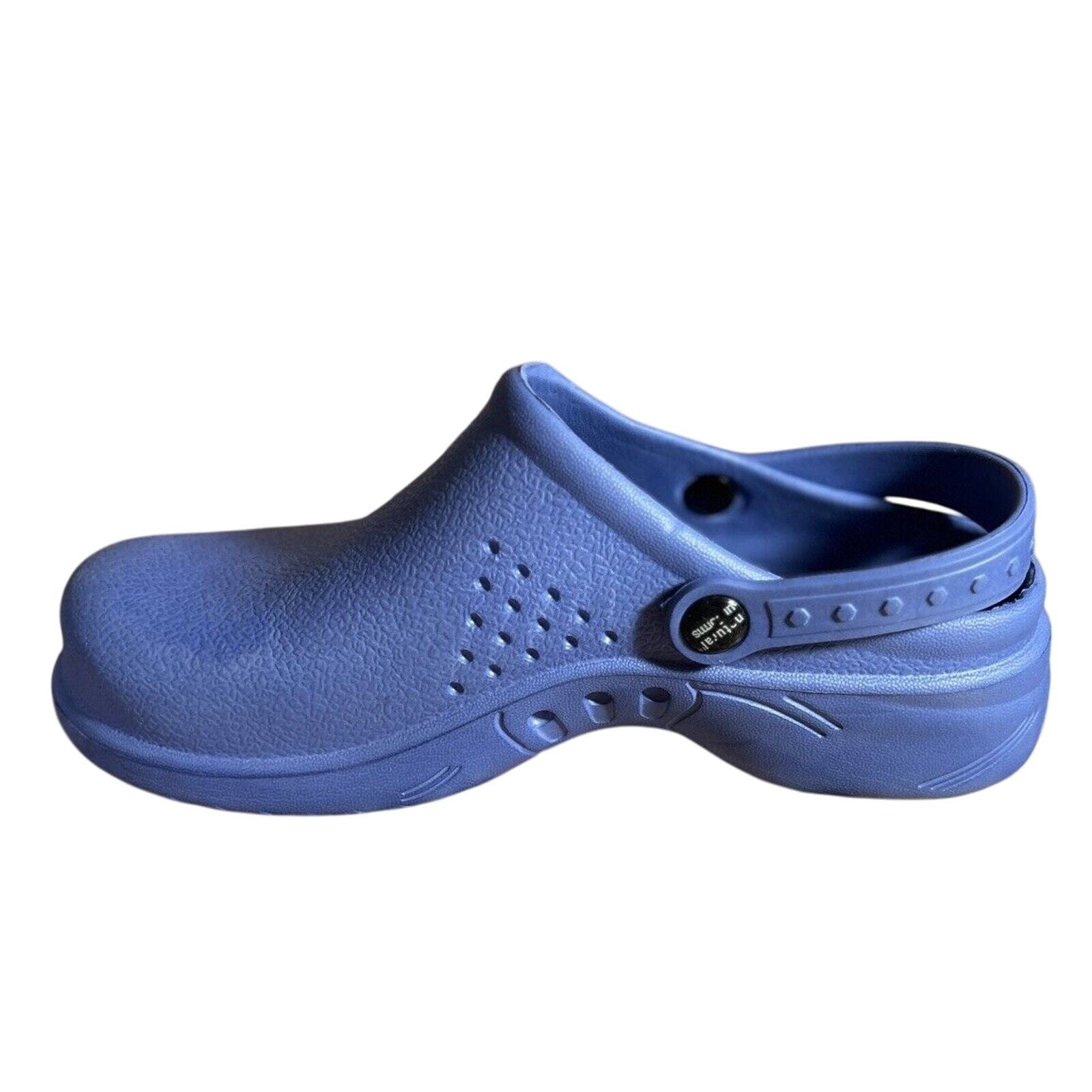 Natural Uniforms Ultralite Women’s Clogs Shoes Strap, Nursing Medical Clogs 8