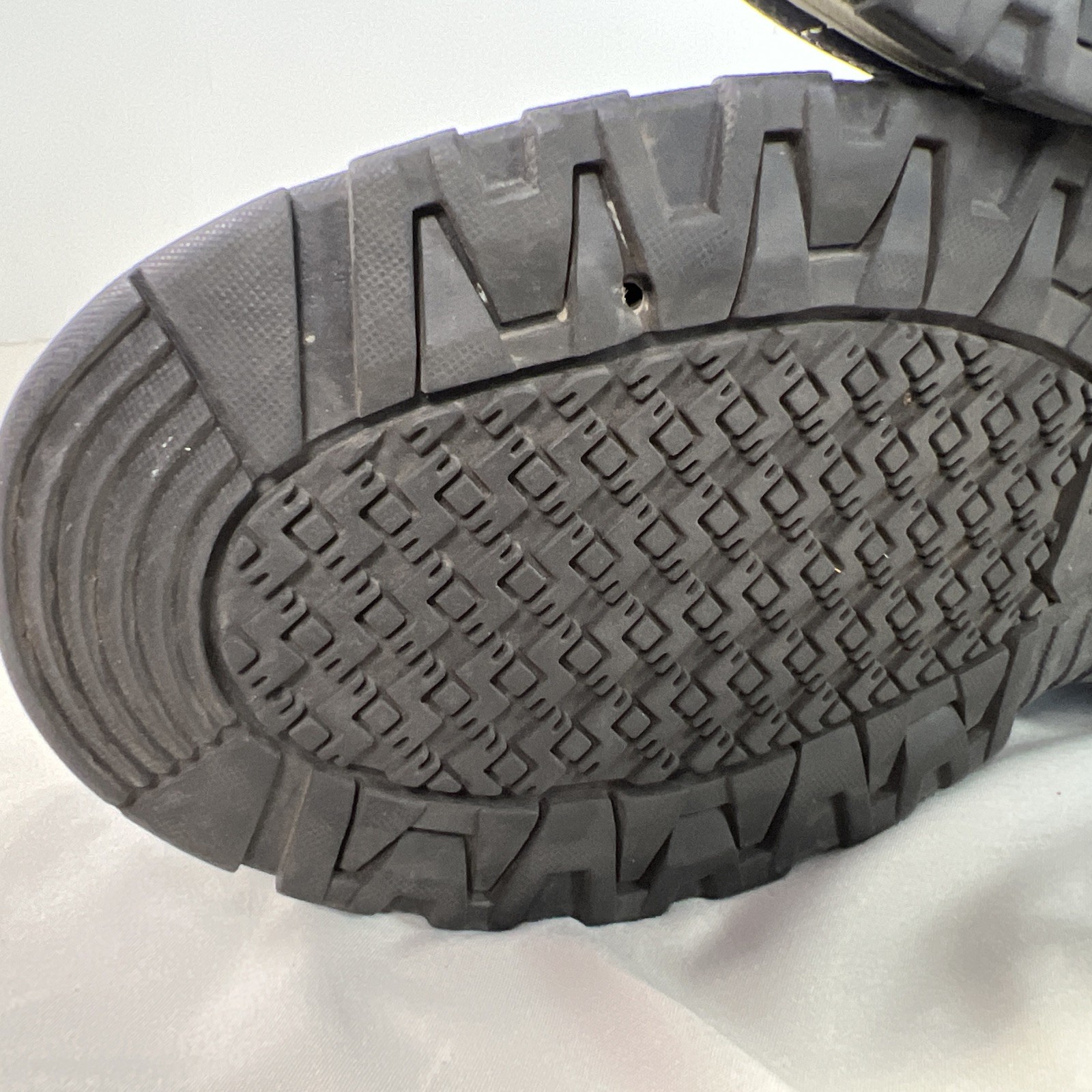Brahma Shoes Womens 10 Steel Toe Slip Oil Resistant Work Workwear Gray Blue Good