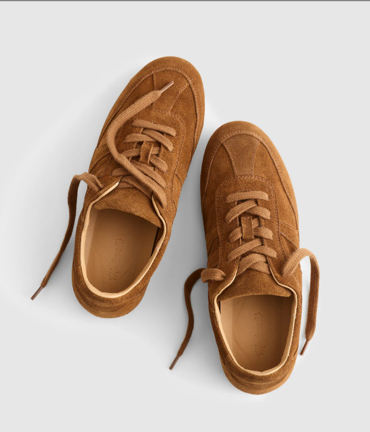 Madewell The Oaklynne Sneaker Women Leather Casual Lace Up Shoes