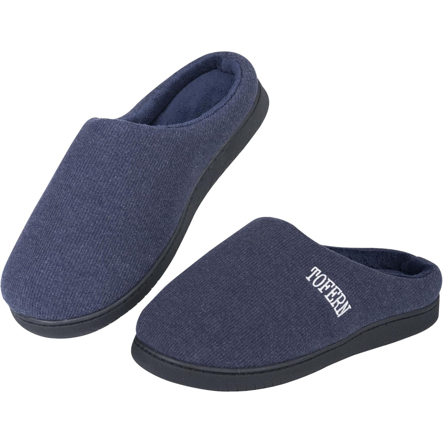 Women’s Cozy Slippers Indoor and Outdoor Fuzzy House Shoes with Memory Foam