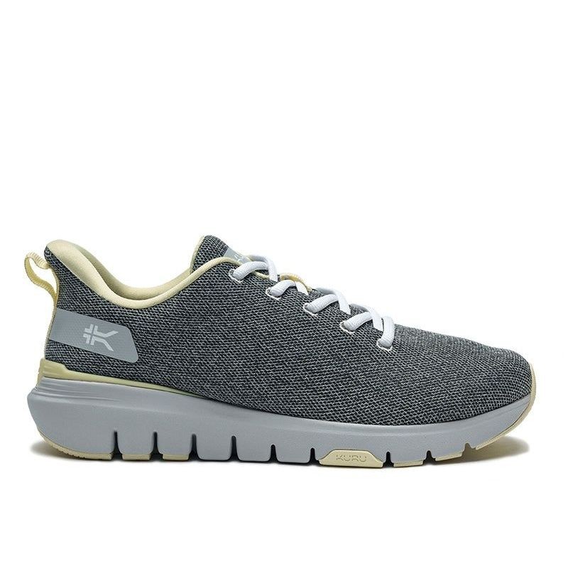 NEW Kuru Women’s FLEX Via -Dove Gray-Pale Lime- SHIPS FREE!