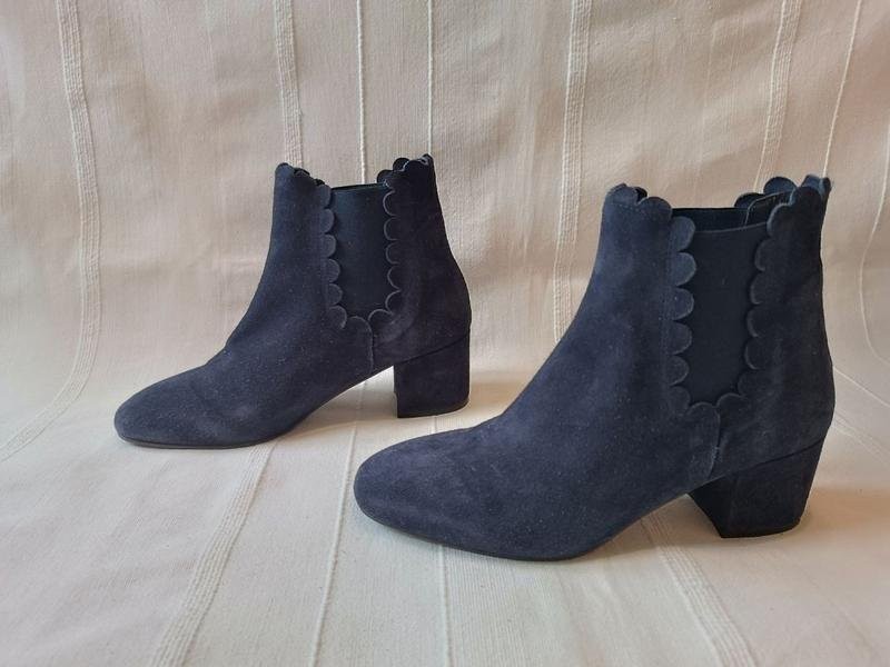women navy boot ankle boots navy suede 39