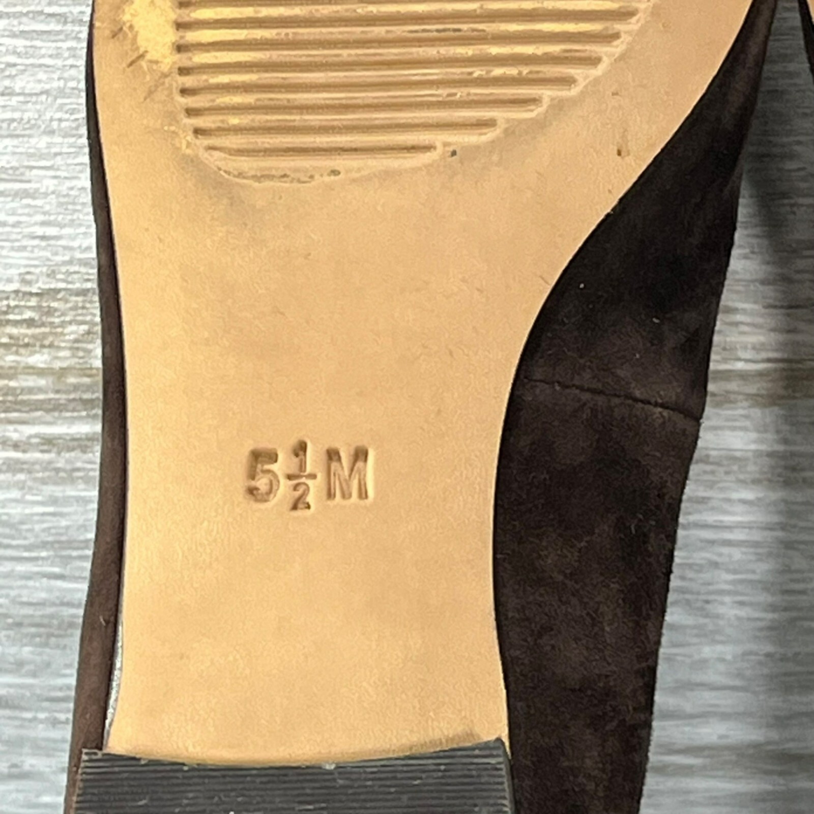 Talbots Women’s Brown Suede Slip On Flats Size 5.5