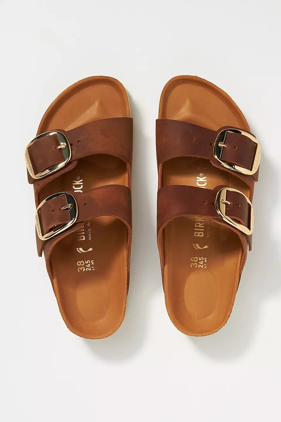 Birkenstock Arizona Big Buckle Nubuck Sandals – Free Shipping US