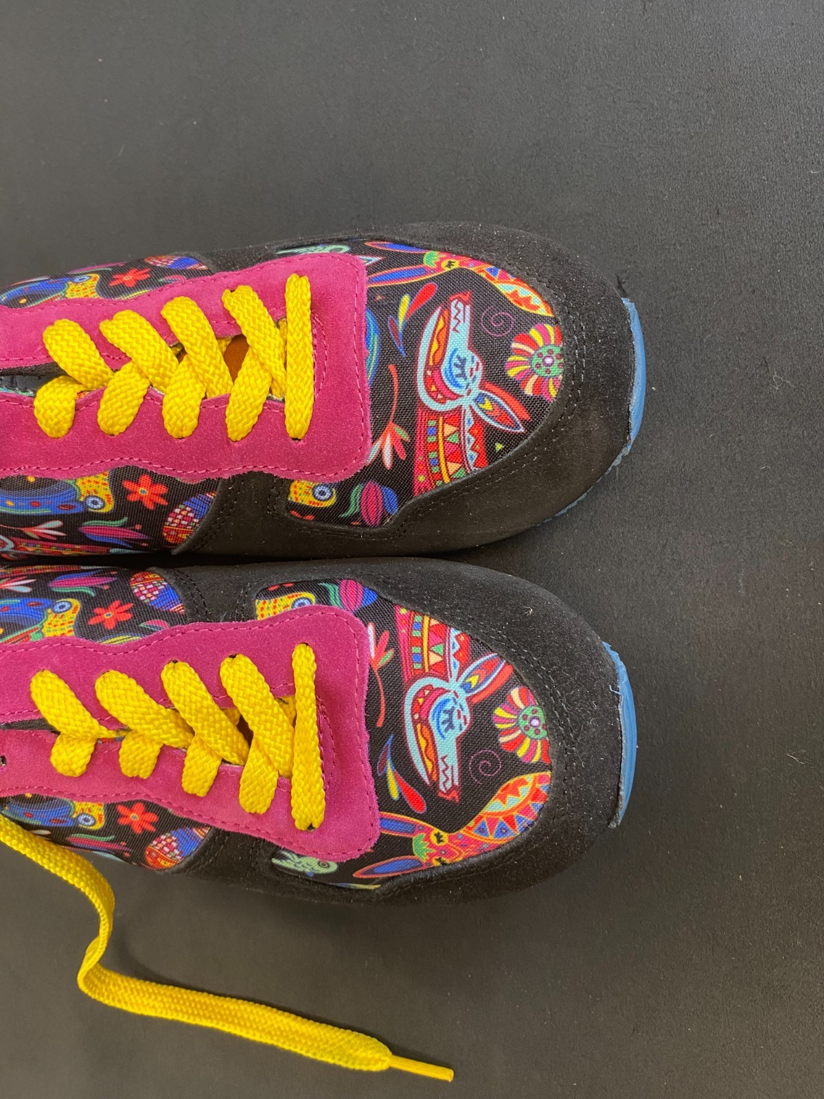 Inkkas Unisex Adults Zocalo Jogger Multicolor Lace Up Athletic Sneakers Sz M7 W9