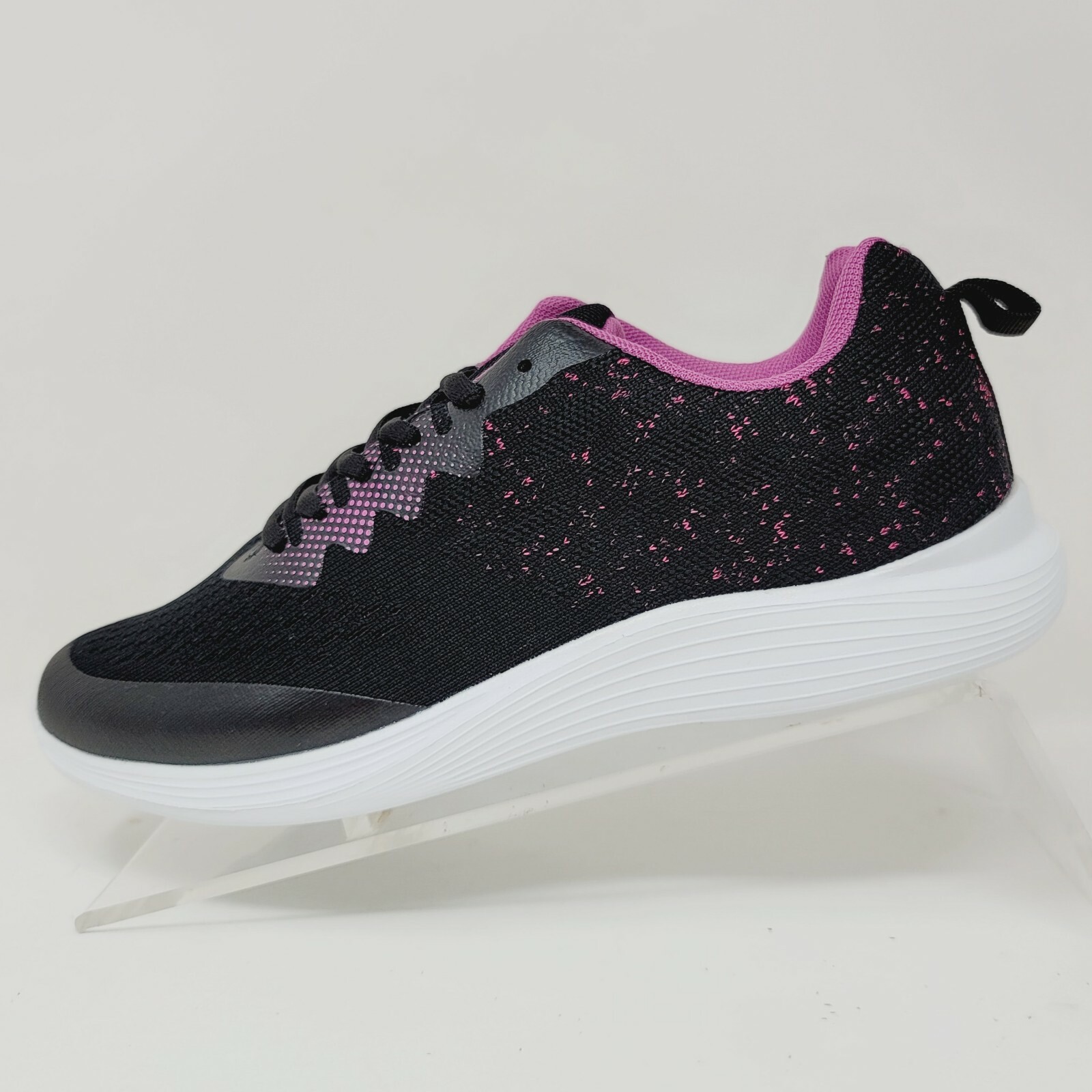Vepose Women’s Sneakers Sz 8 M Running Shoes Black Purple Casual