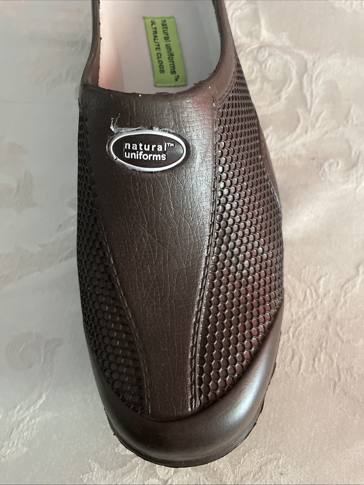Natural Uniforms Ultralight Clogs Chocolate Woman’s Size 10 NEW