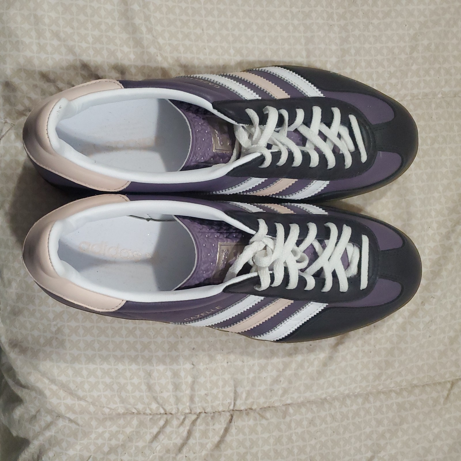 Adidas W Gazelle Indoor Sneakers Original Shoes Shadow Violet IE2956 US 4-10