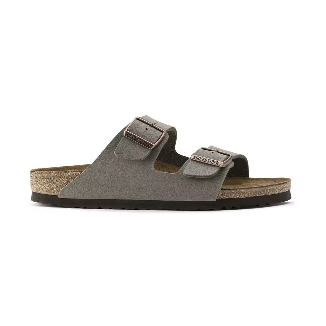 Birkenstock Arizona Stone Mocha Birko-Flor Comfort Sandals EU37-45