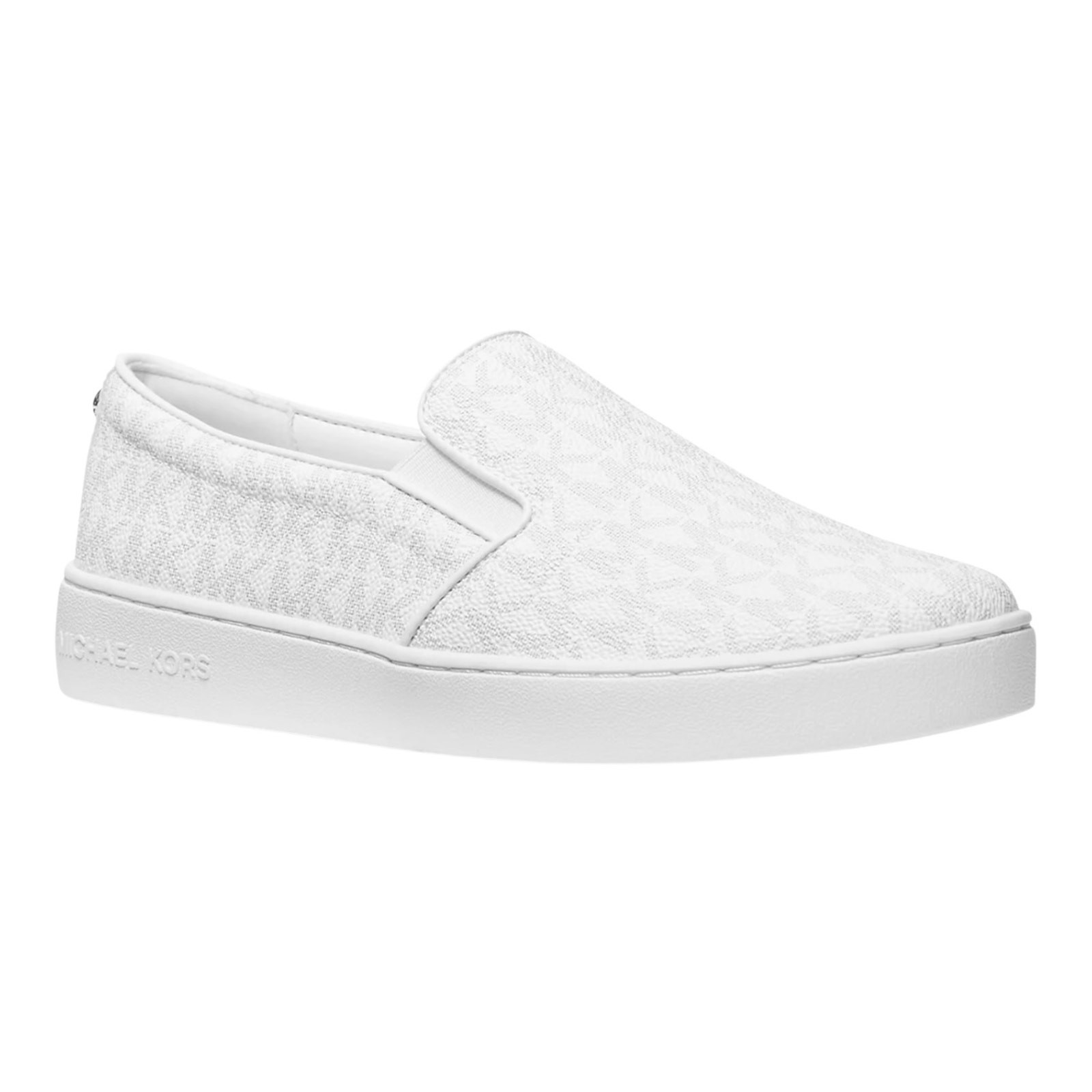 Michael Kors Women’s Keaton Logo Slip On Sneakers White Size 7