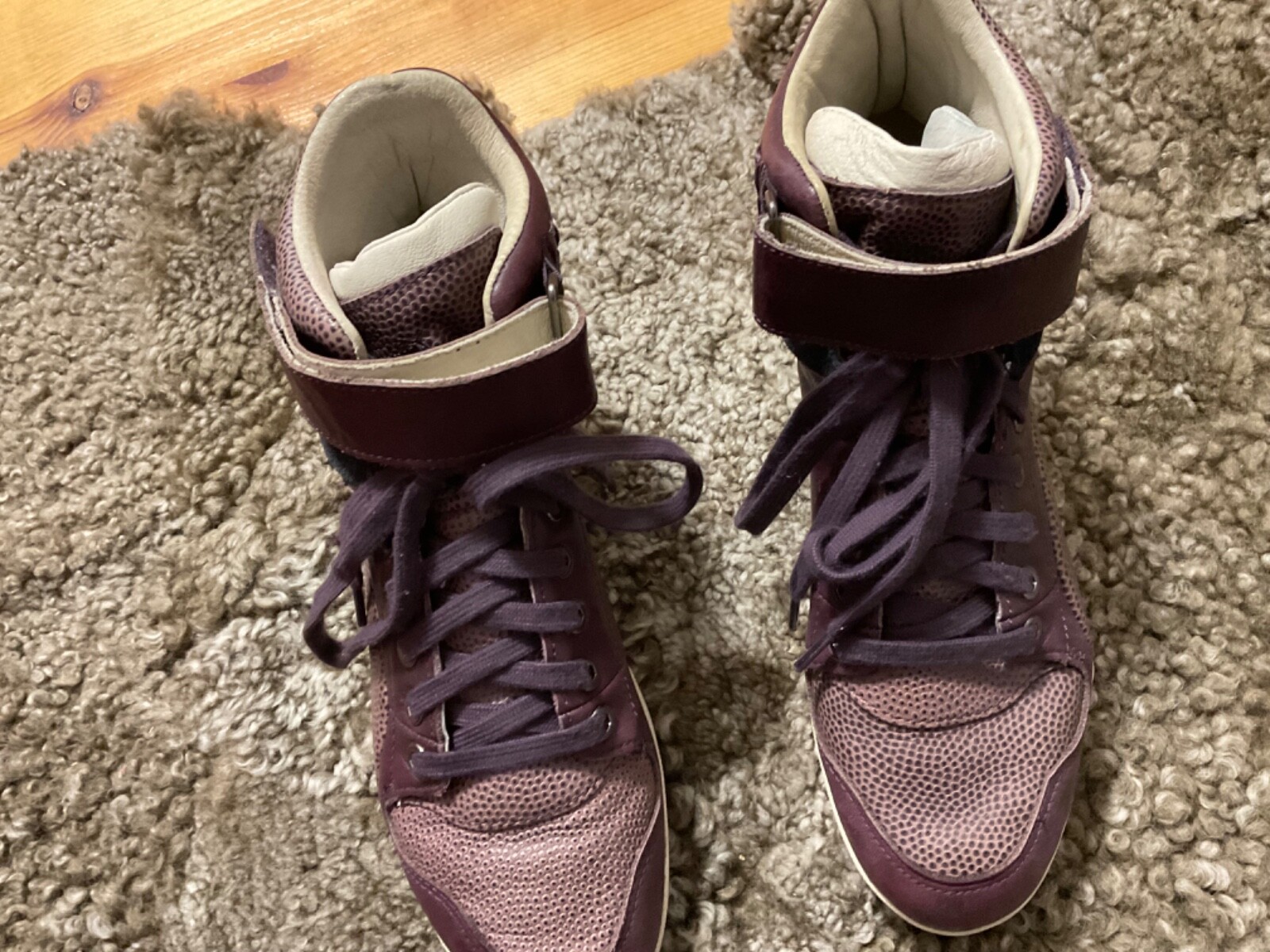 Alexander McQueen collab Puma Trainers size 39 leather
