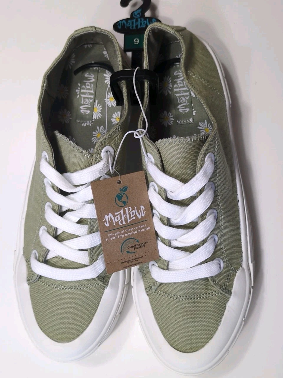 NWT Mad Love Women’s Fran Platform Sneakers Size 9 – Green Eco Friendly