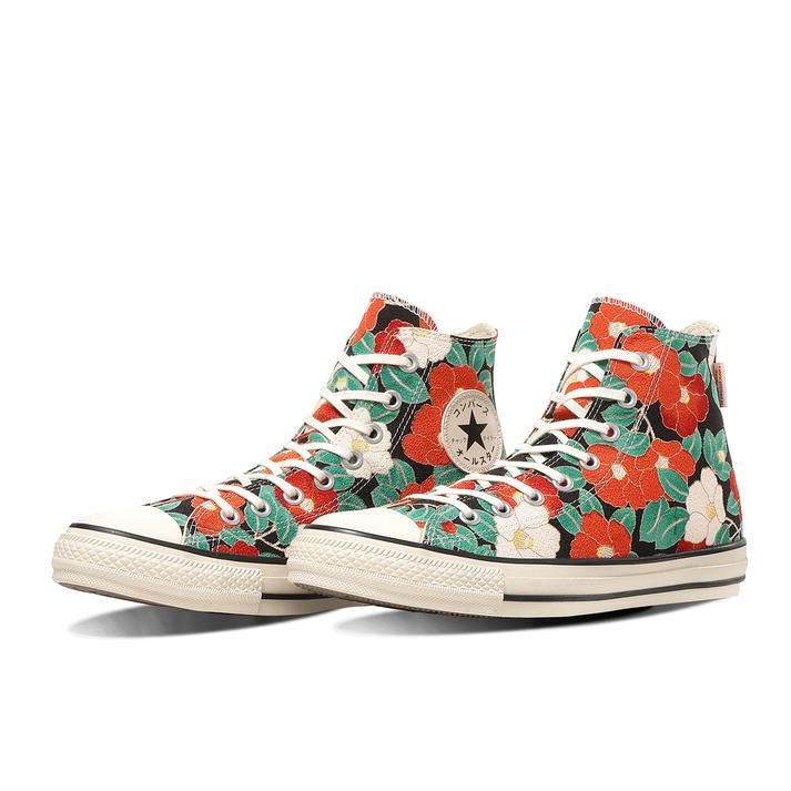 CONVERSE All Star WF HI / ippuya Collaboration Model BLACK/RED ABC-MART limited