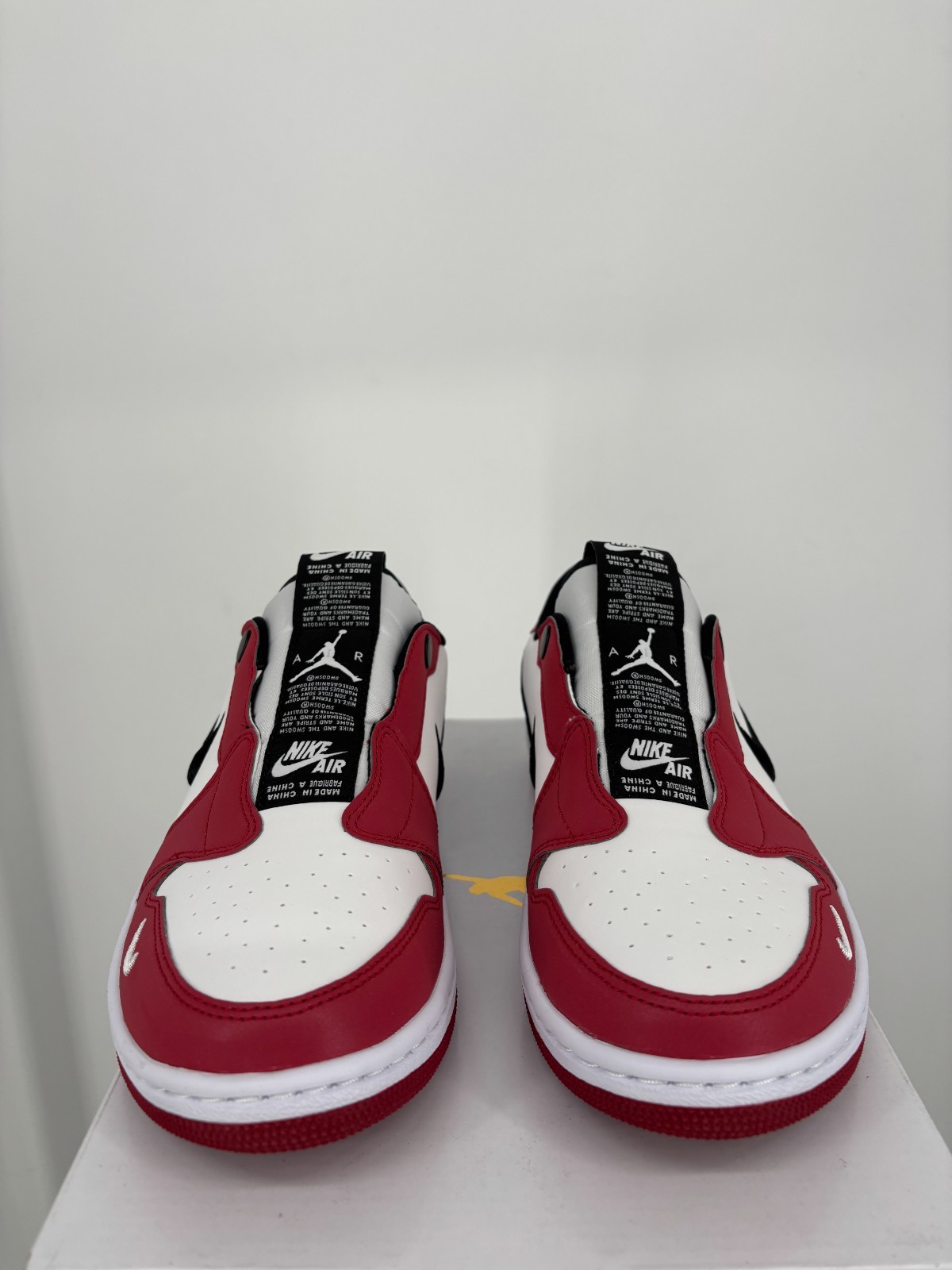 Air Jordan 1 Low Slip Womens 7.5 Chicago Slip On Retro Classic BQ8462 601 NWB