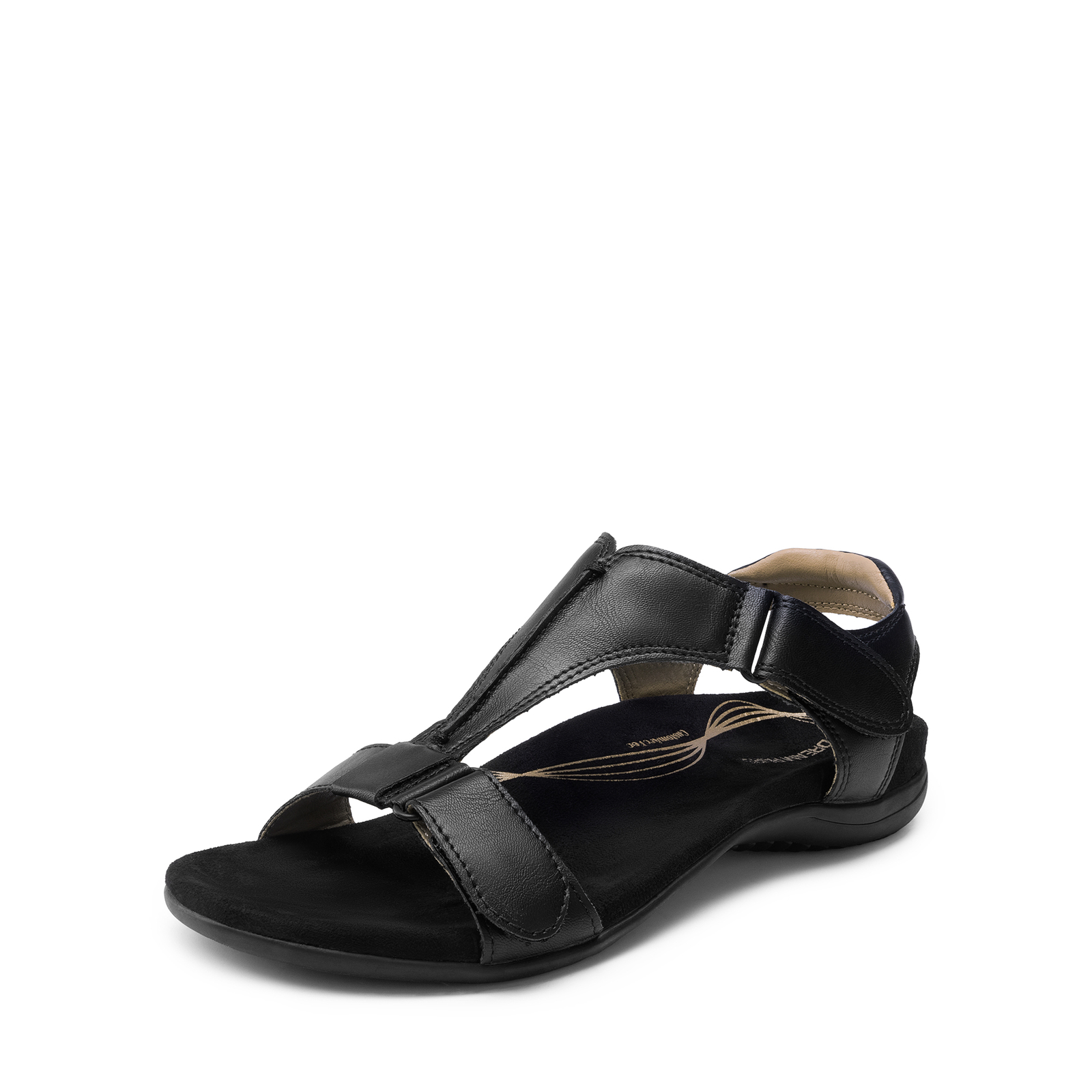 Women’s Sandals Arch Support T-Strap Orthopedic Flat Summer Shoes NEW