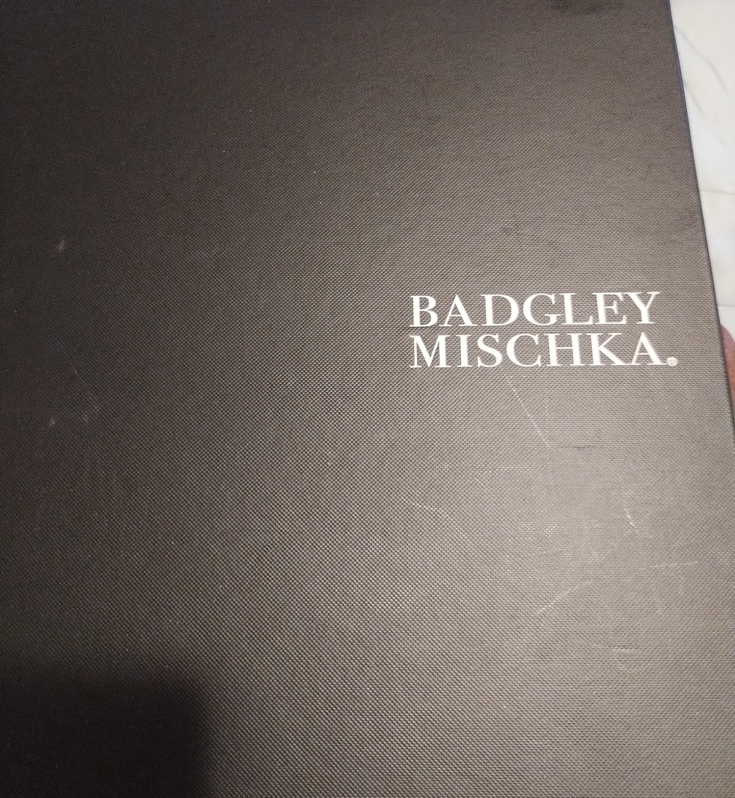 New badgley mischka Velvet Ankle Boot Blue Box, Dust Cover. Crystal Buckle 6.5