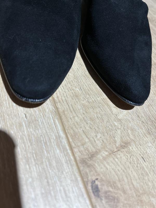 women baldinini heels black suede 37.5
