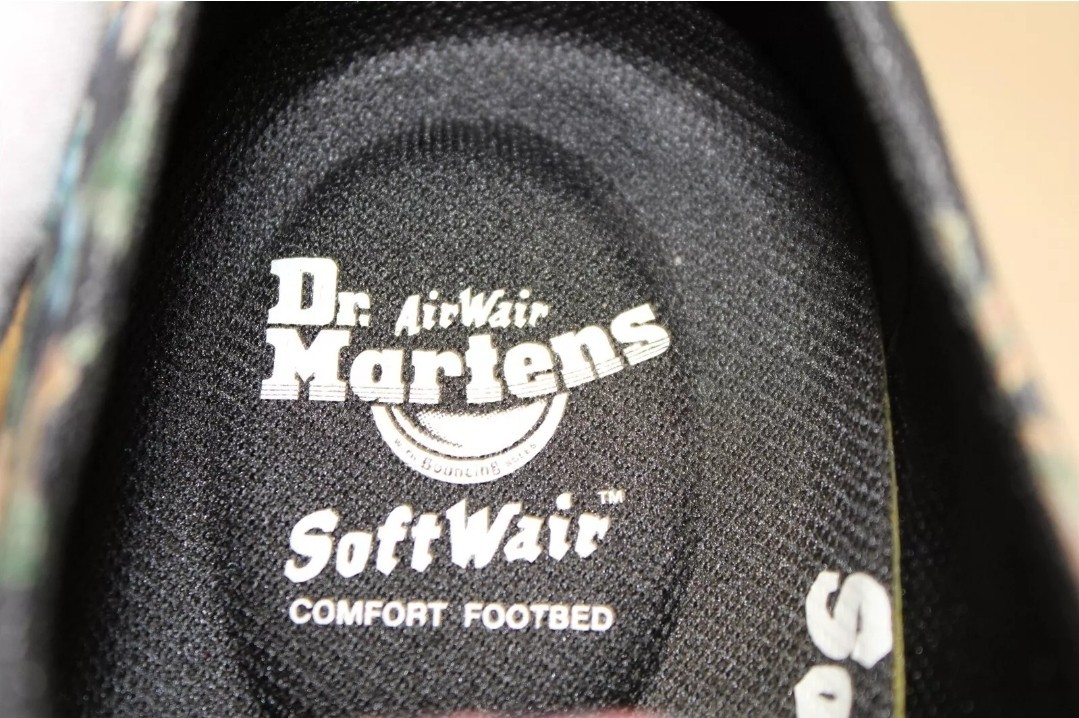 New Dr. Martens Vegan Darcy Soft Wair Cavendish FLORAL Lace Up SHOES Size 6 / 37