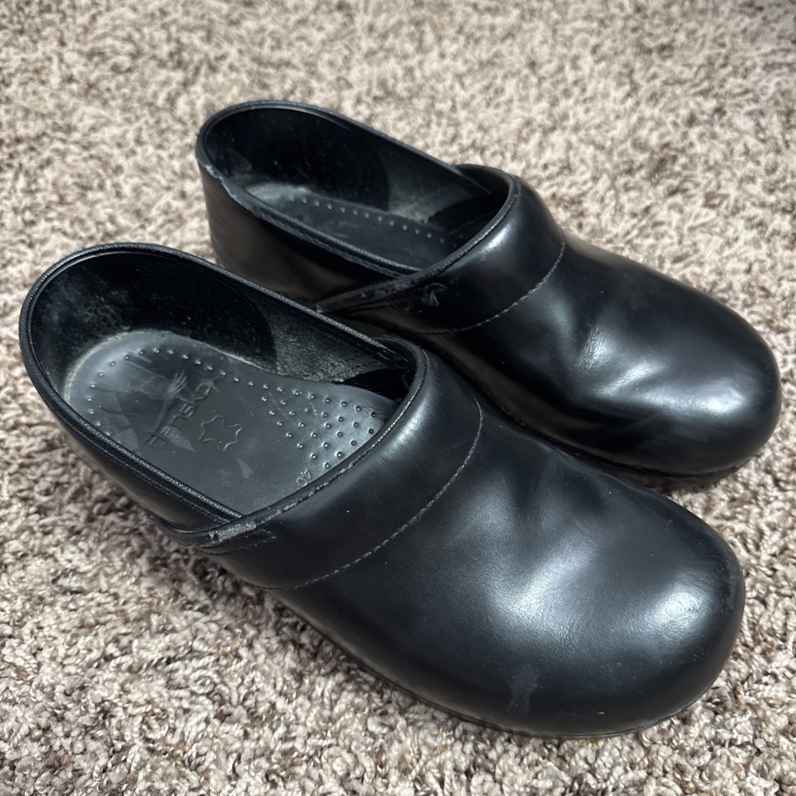Dansko Professional Nursing Clog Shoe Women, Size 40 – Black Comfort Workwear